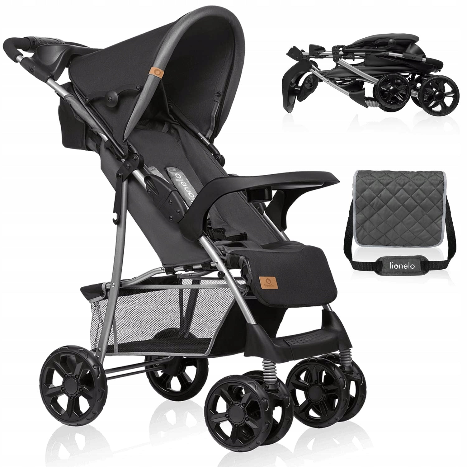 Stroller light Lionelo LO-EMMA PLUS STONE folding Manufacturer code LO-EMMA PLUS STONE