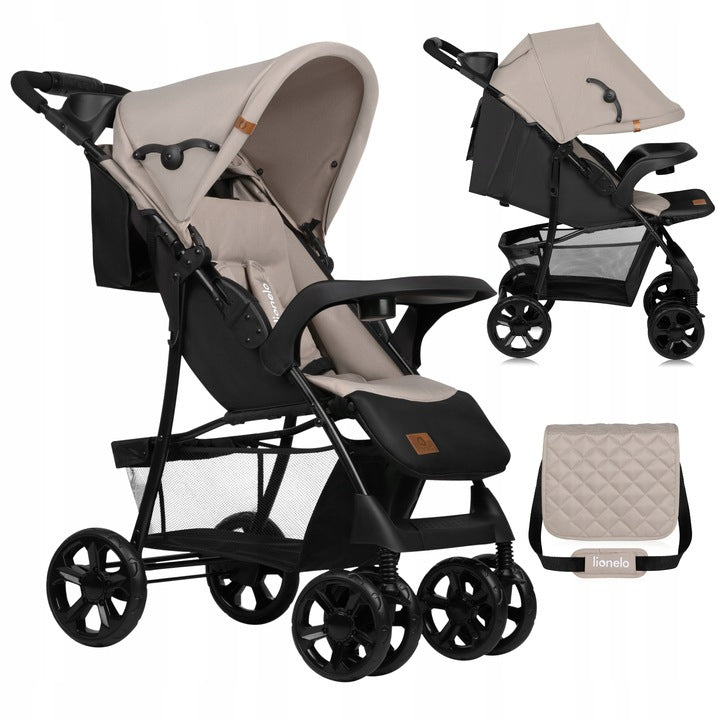 Stroller lightweight folding LIONELO Emma + Bag