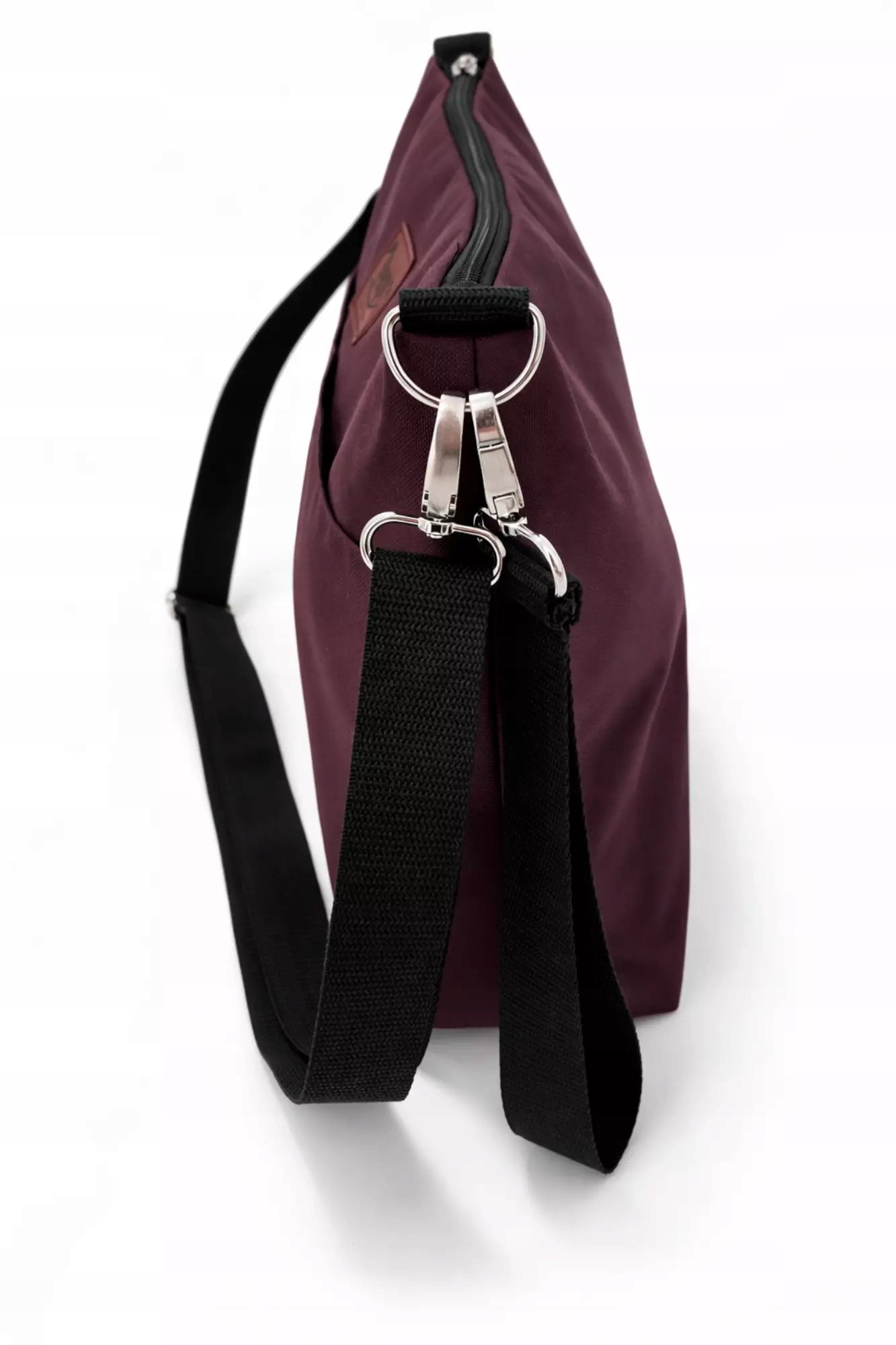 Stroller organizer bag children shopper stroller gondola burgundy Height 26 cm