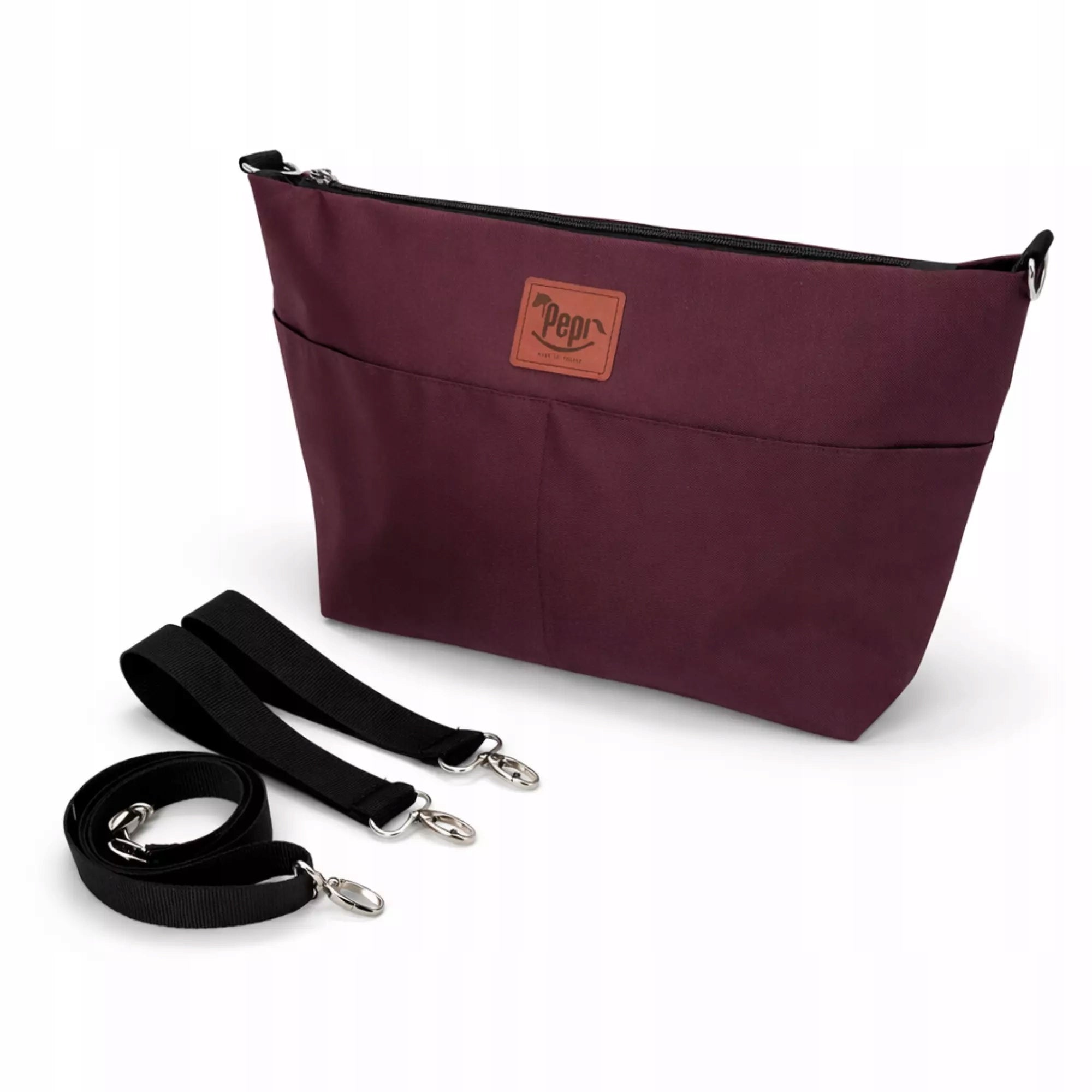Stroller organizer bag children shopper stroller gondola burgundy