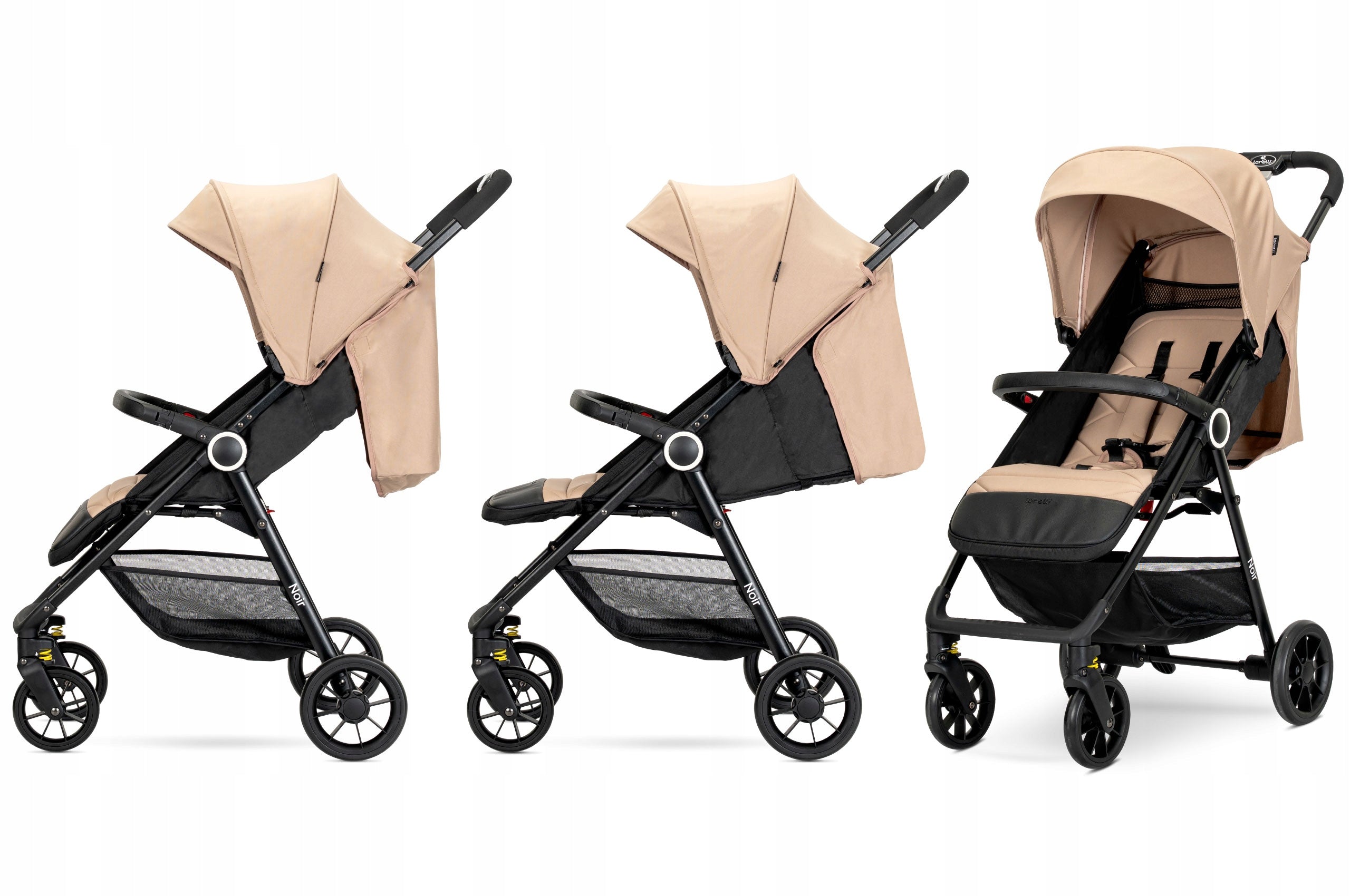 Stroller stroller light up to 22 kg Lorelli Noir beige only 5kg EAN (GTIN) 3800166118987