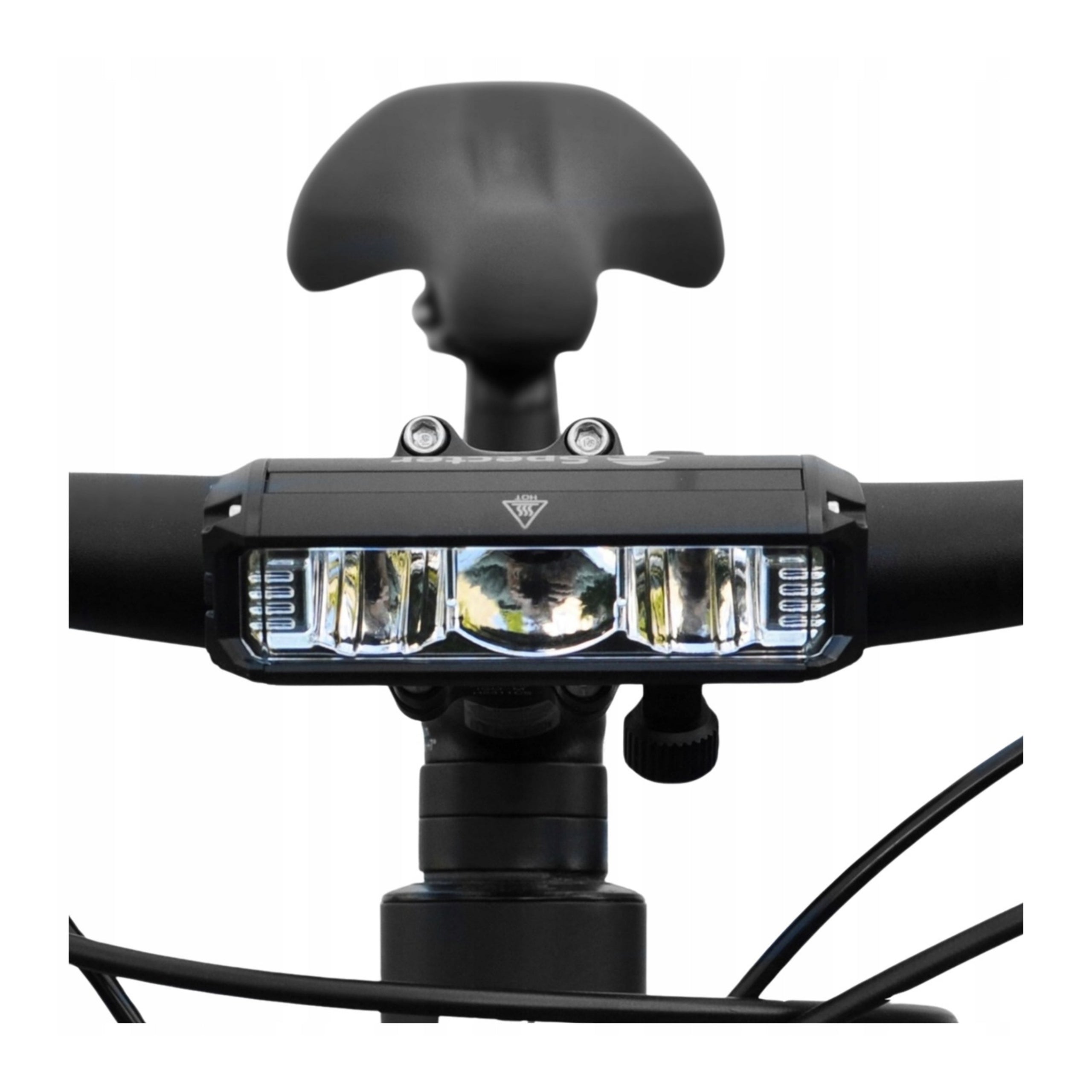 Strong Bicycle Light Front Lamp Flashlight Halogen Light 3 x LED 1200lm