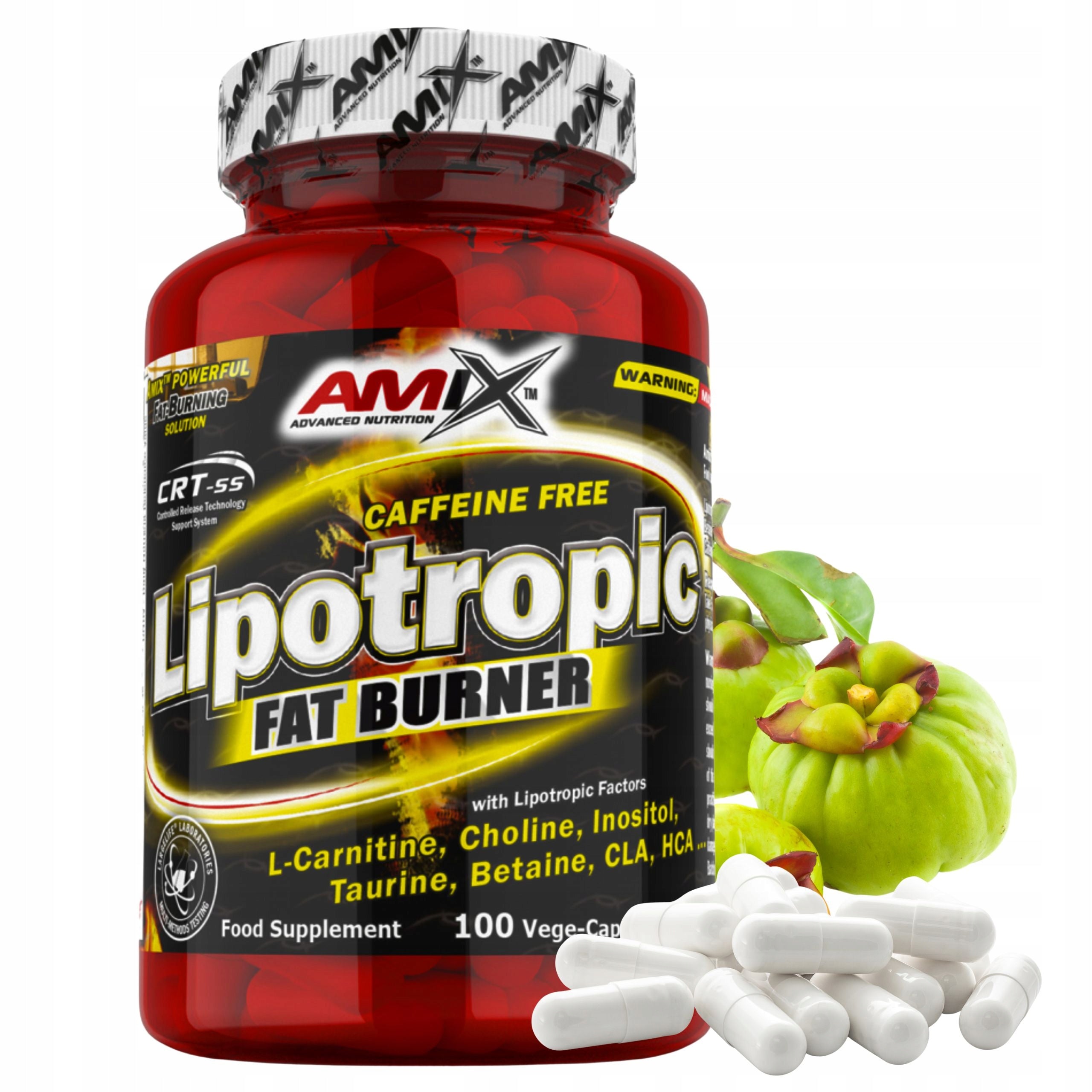 Strong Caffeine Free Fat Burner Amix Lipotropic Fat Burner 100caps