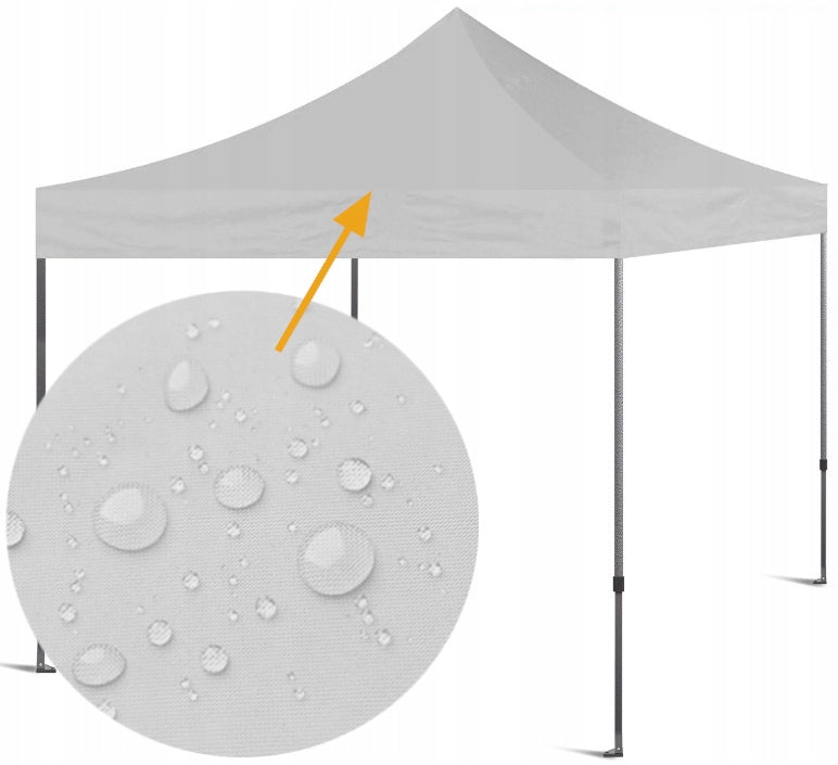 Strong Commercial Tent Garden Pavilion Party Express 3x3m White Manufacturer code S4 3x3 biały