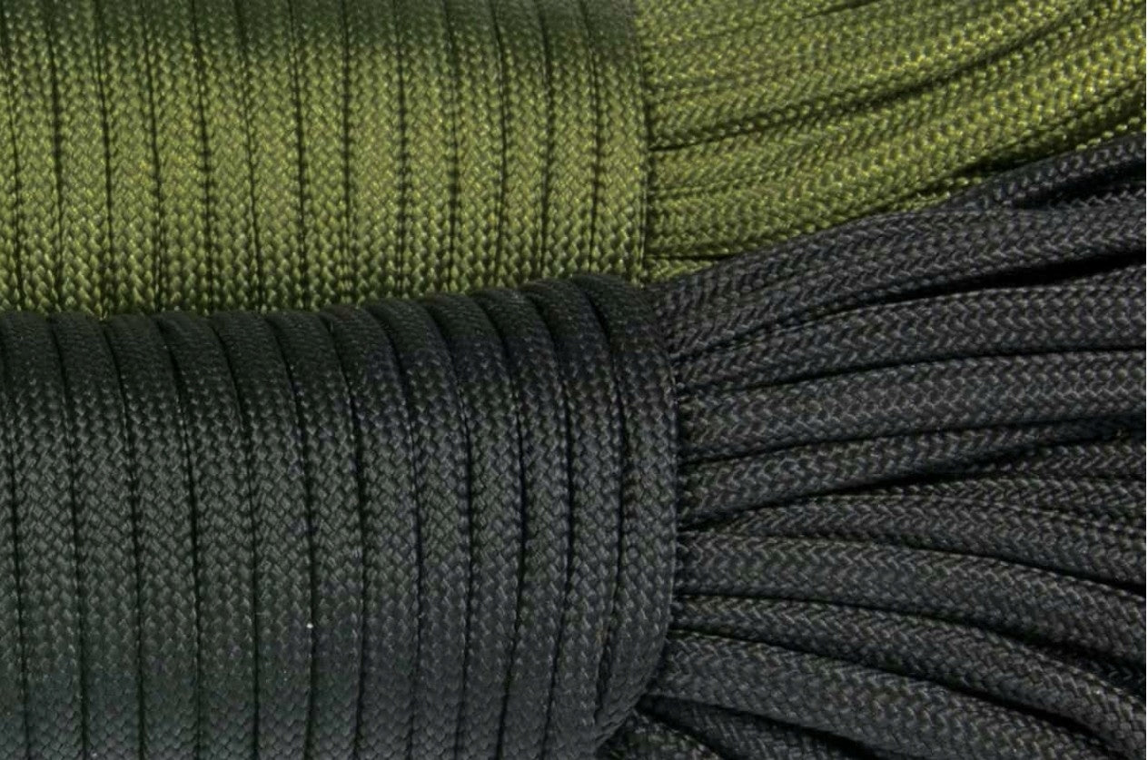 Strong Cord Paracord Drawstring 30m/100ft Survival Outdoor Nylon BLACK EAN (GTIN) 5904310267885