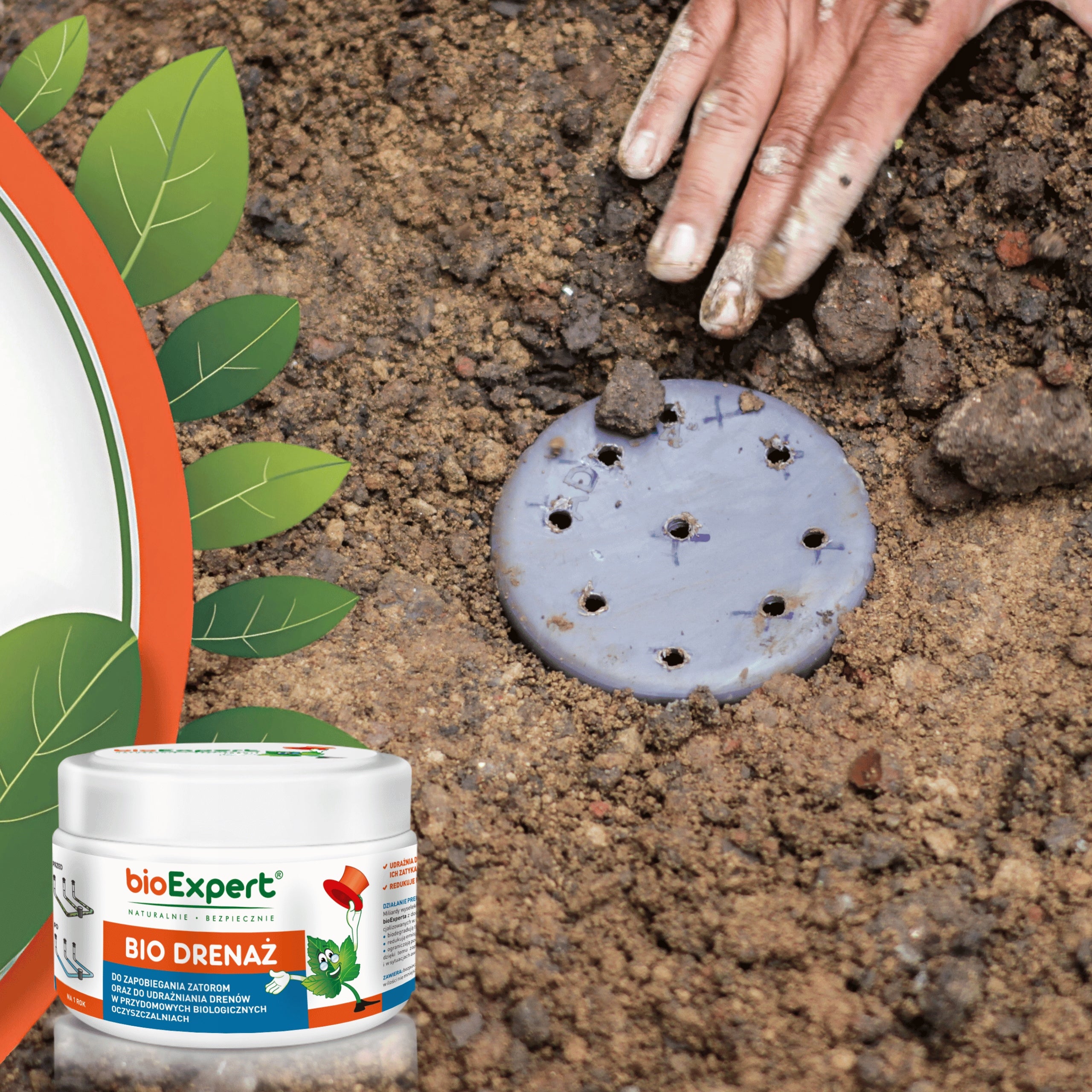 Strong Drainage and Pipe Clearer ELIMINATES Fat bioExpert Product form powder