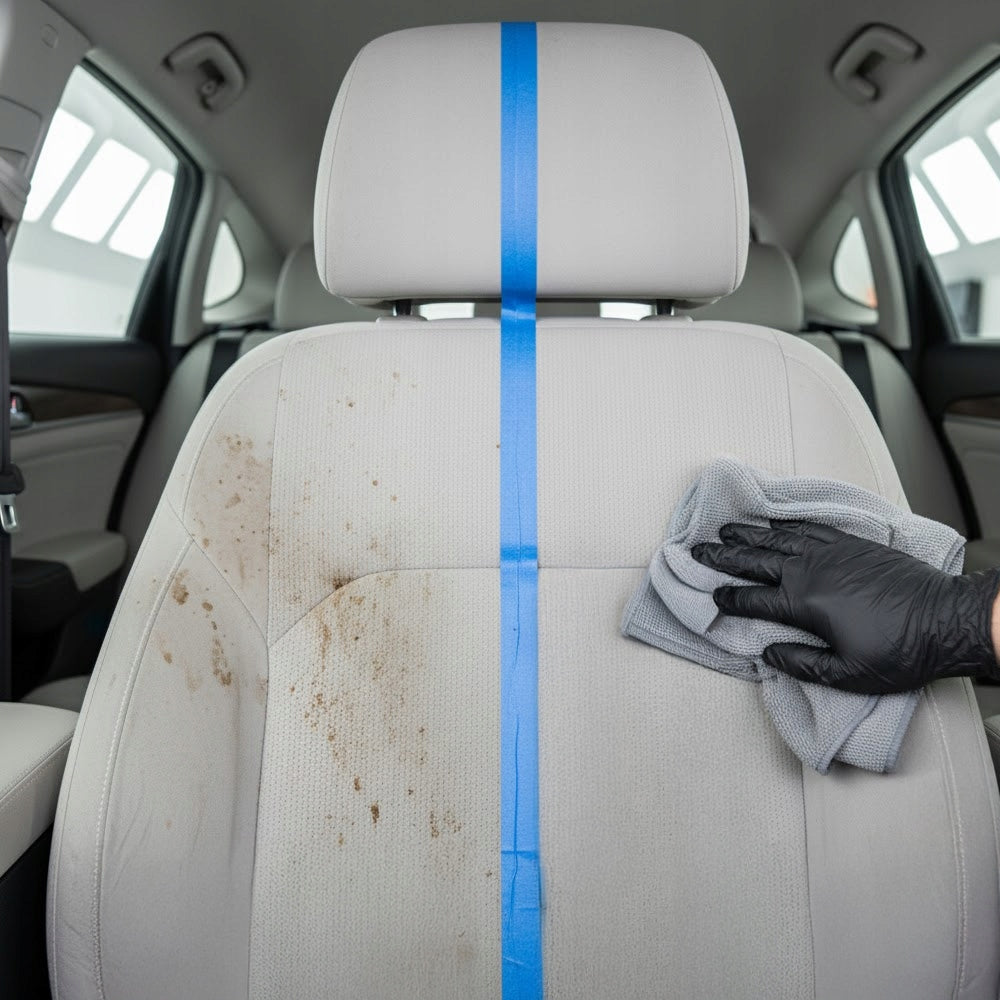 Strong Liquid Washing Foam Cleaning Upholstery Headliners - Atomizer Manufacturer's catalog number PREMIUM FABRIC CLEANER