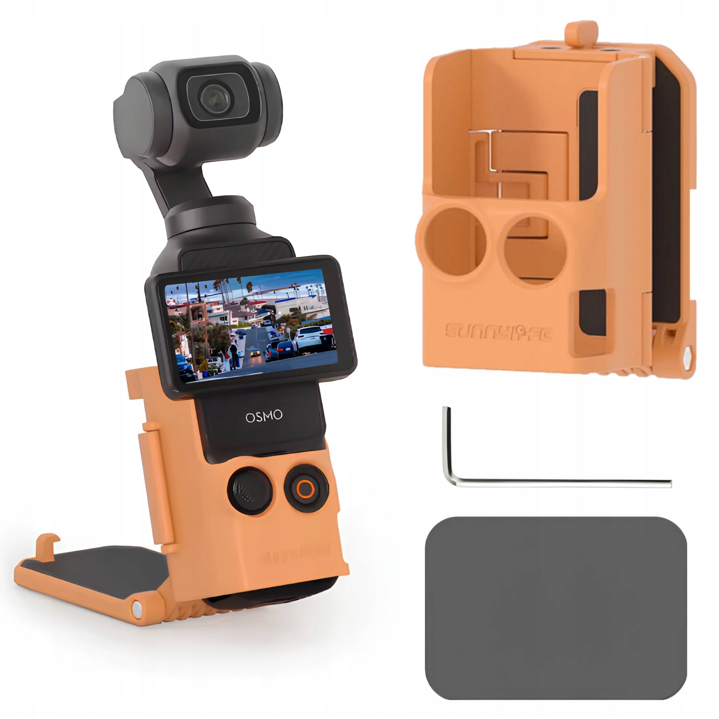 Strong Magnetic Holder Adjustable Protective Mount for DJI Osmo Pocket 3