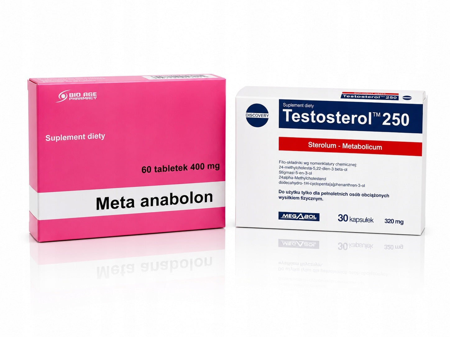 Strong Preparation Testosterol + Meta Mass Strength Libido Testosterone sterols