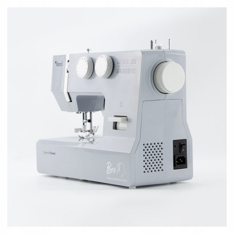 Strong TEXI BRO sewing machine with Servo motor + MAGNIFYING TABLE Number of stitches 23