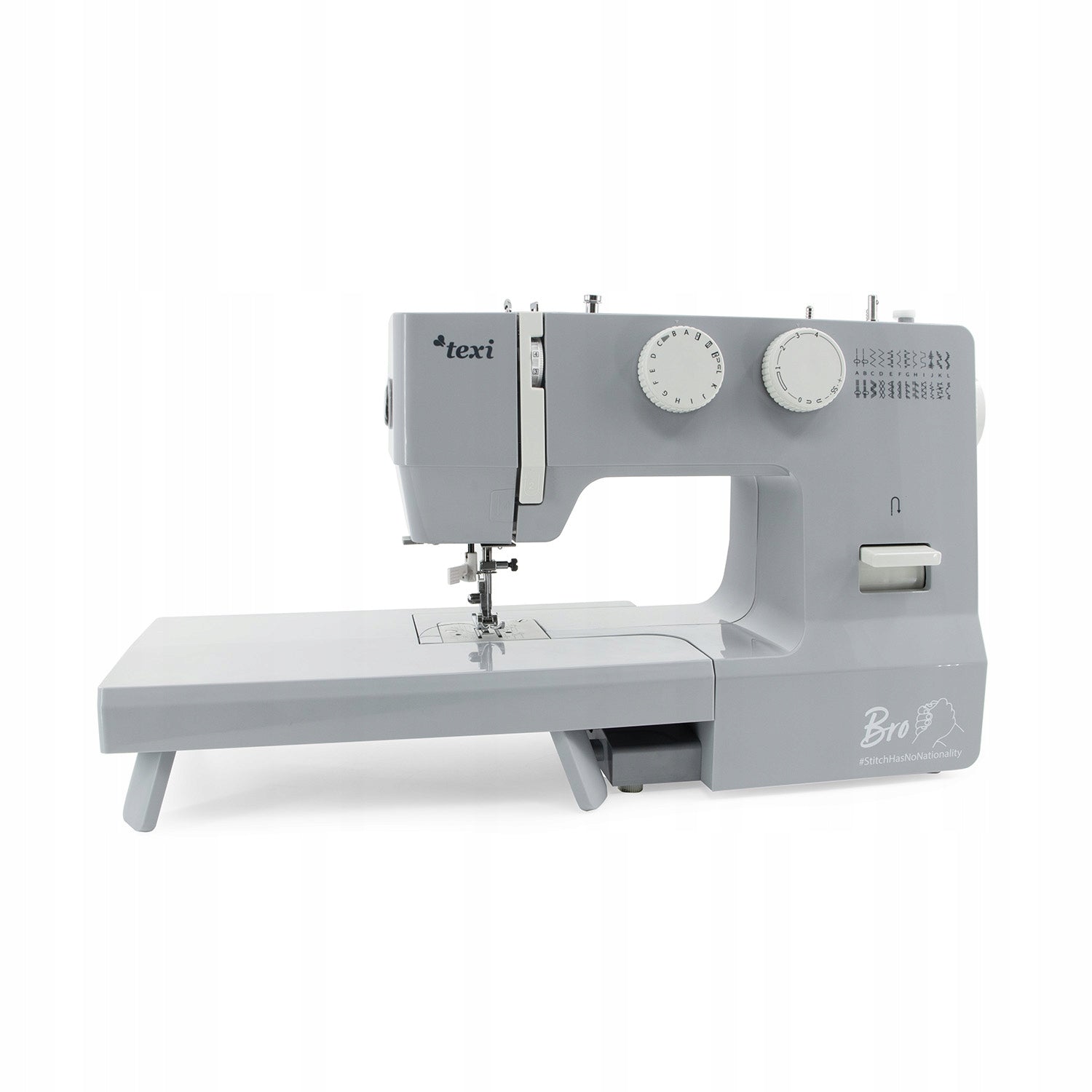 Strong TEXI BRO sewing machine with Servo motor + MAGNIFYING TABLE