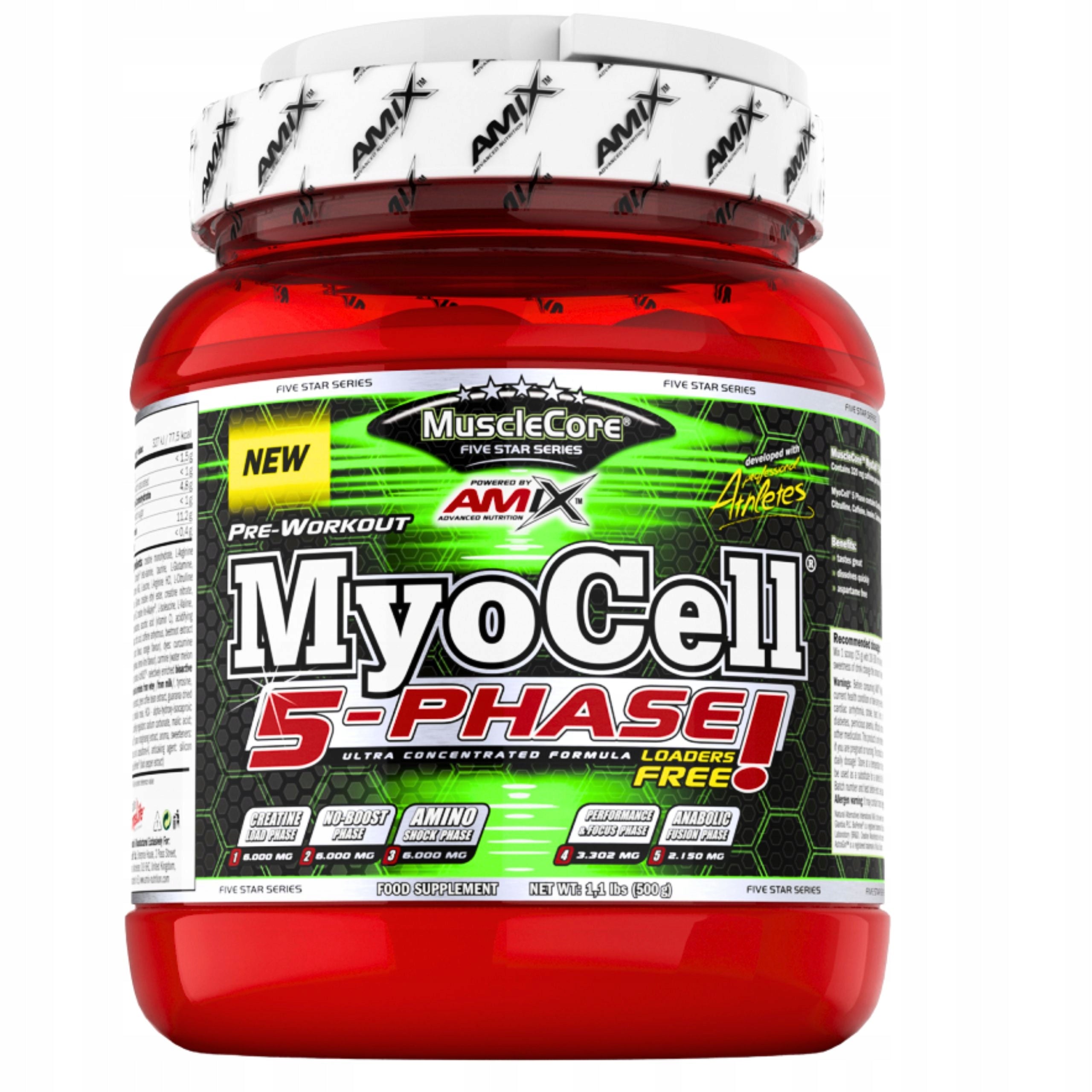 Strongest Pre-workout with Creatine Arginine Citrulline AAKG 500g