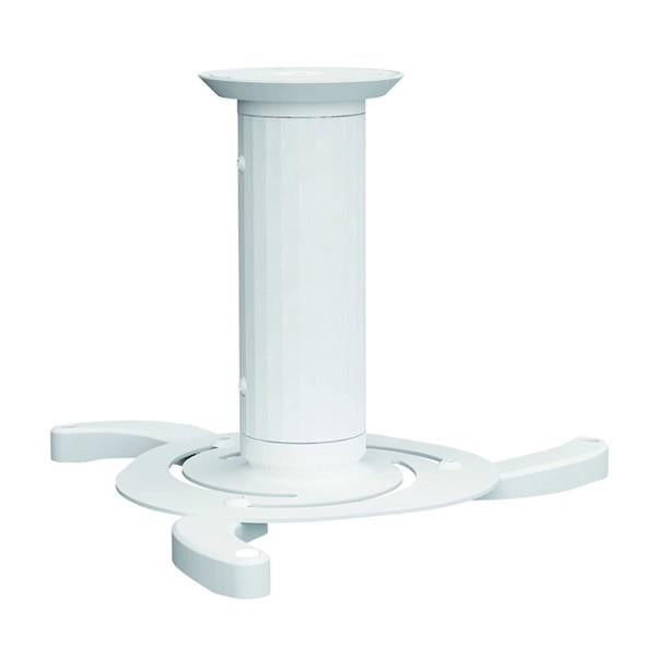 Stropní držák pro projektor Newstar BEAMER-C80WHITE, nosnost 15 kg