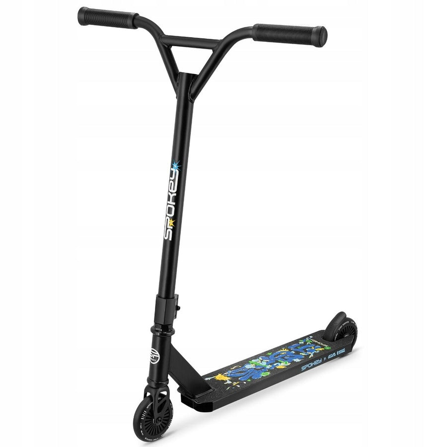 Stunt Freestyle Scooter For Baby Tricks Wheels 100 mm HOMIE Brand Spokey