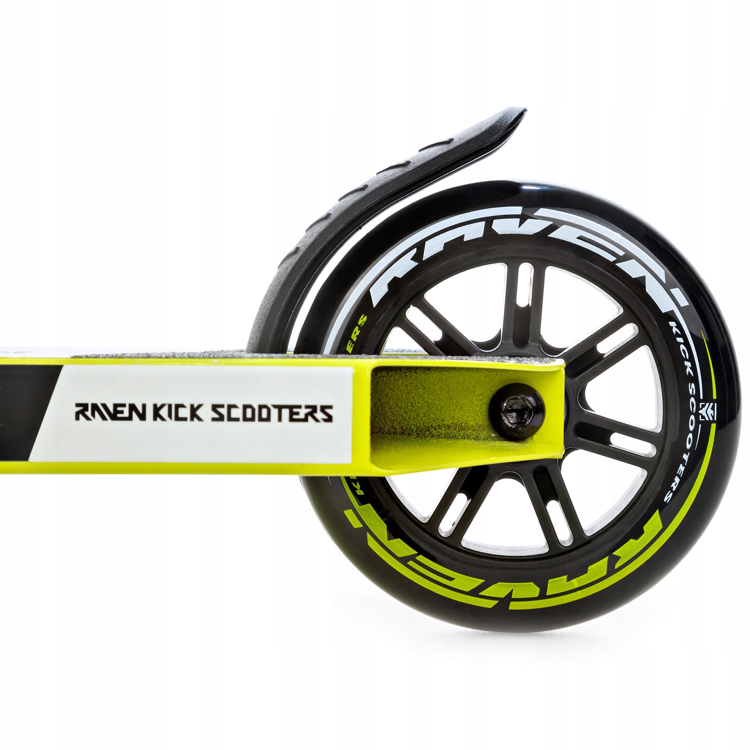 Stunt Scooter RAVEN Evolution Scalar Lime 100mm Kind two-wheeled