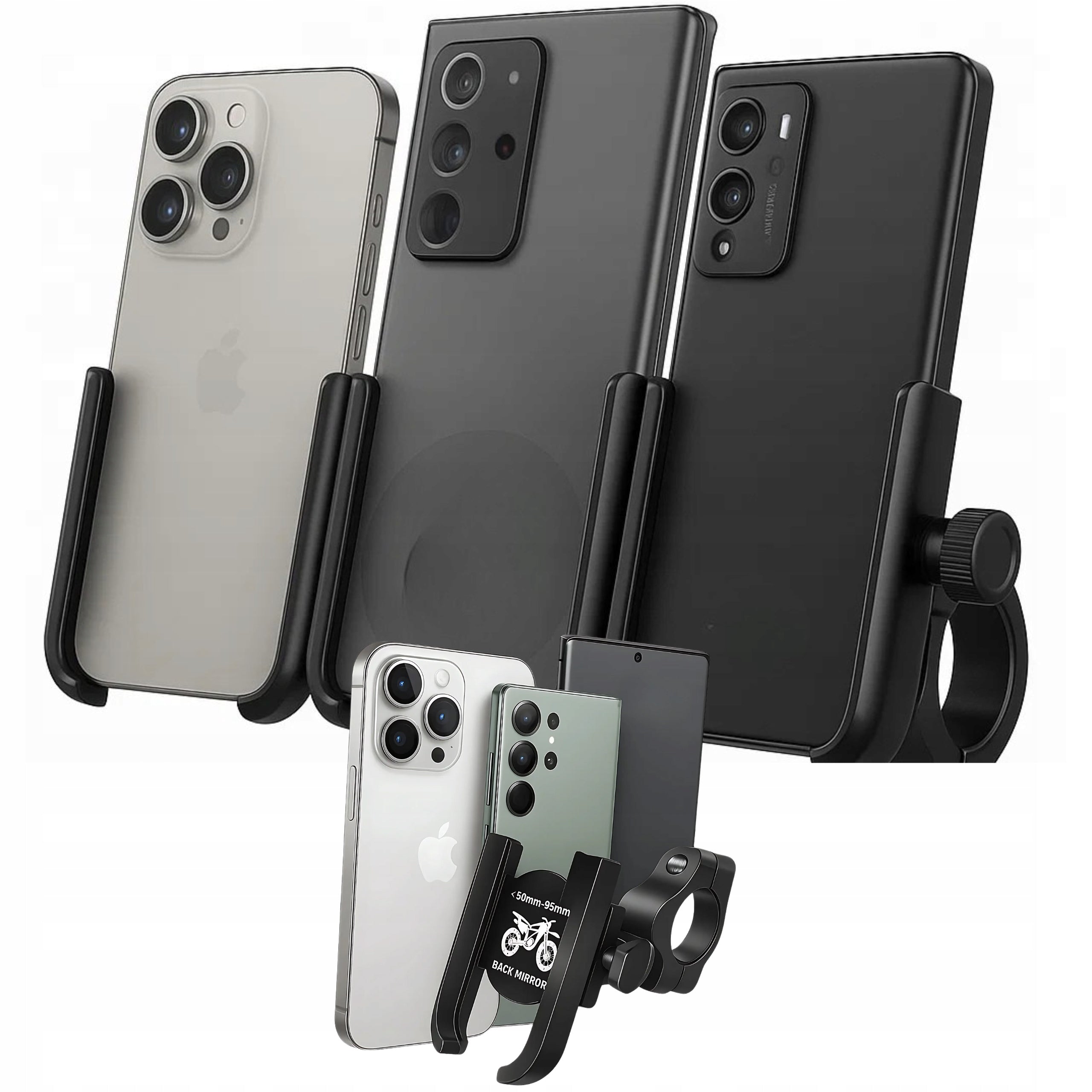 Sturdy Phone Holder For Bike Motorcycle Smartphone Rotary 360° BICYCLE Manufacturer code 758305988799
