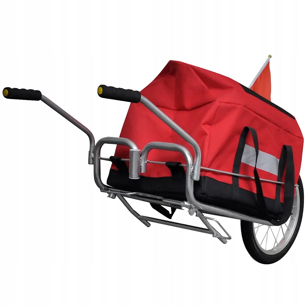 Sturdy bike trailer, with bag Model Nowy