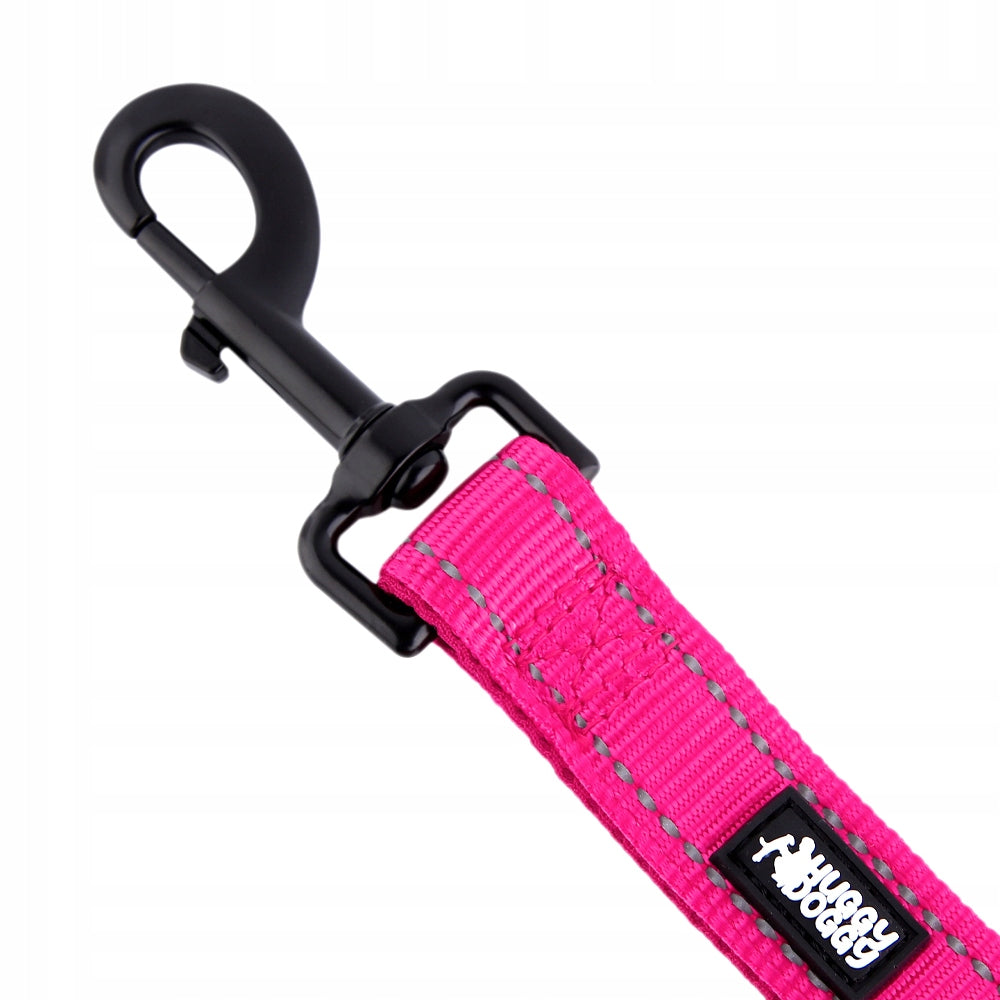 Sturdy leash for small dog pink 2m strong HUGGY DOGGY traditional york S Kind traditional