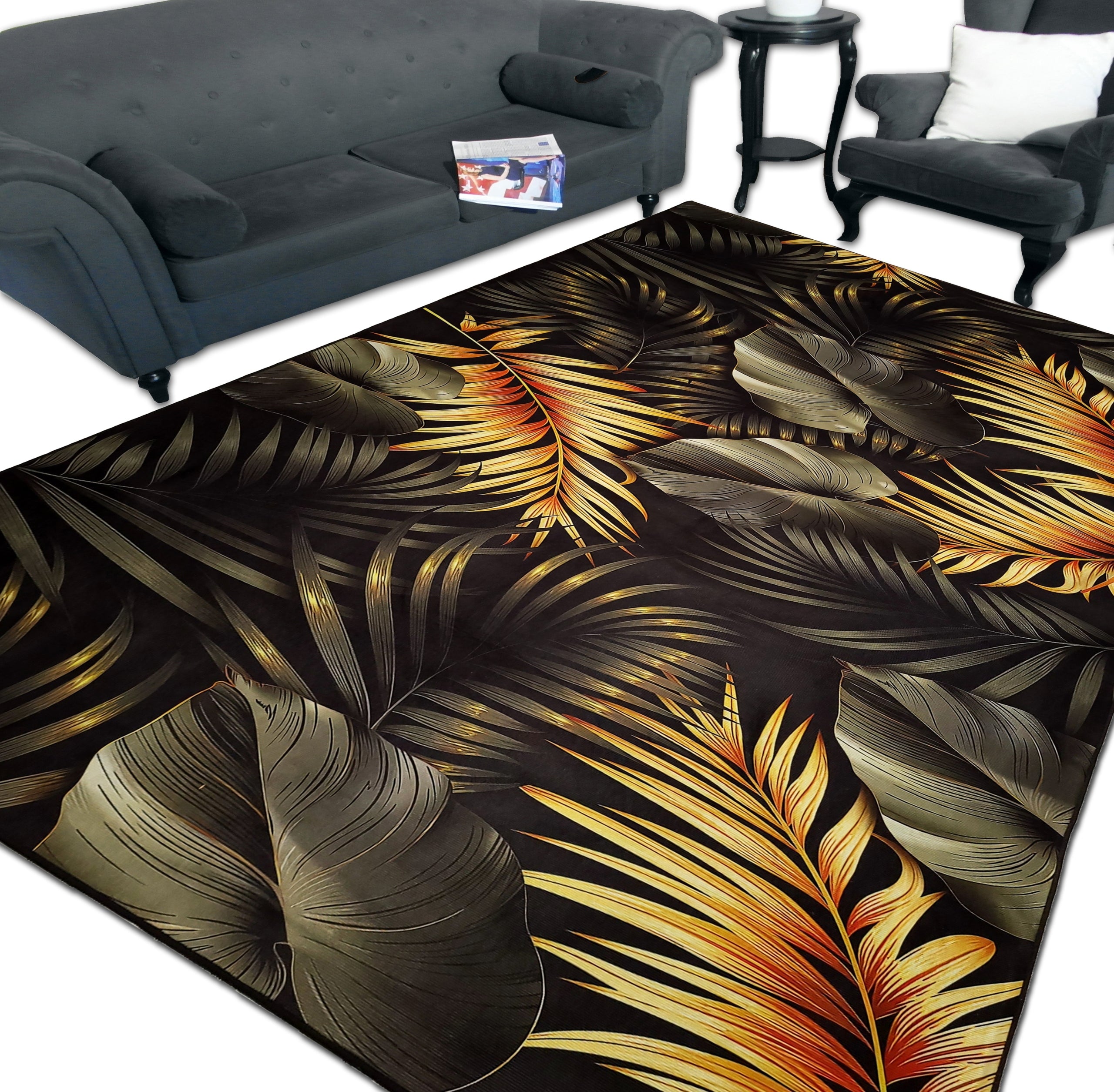 Stylish Carpet Fancy 120x160 Anti-slip Artdeco for room Various Designs!