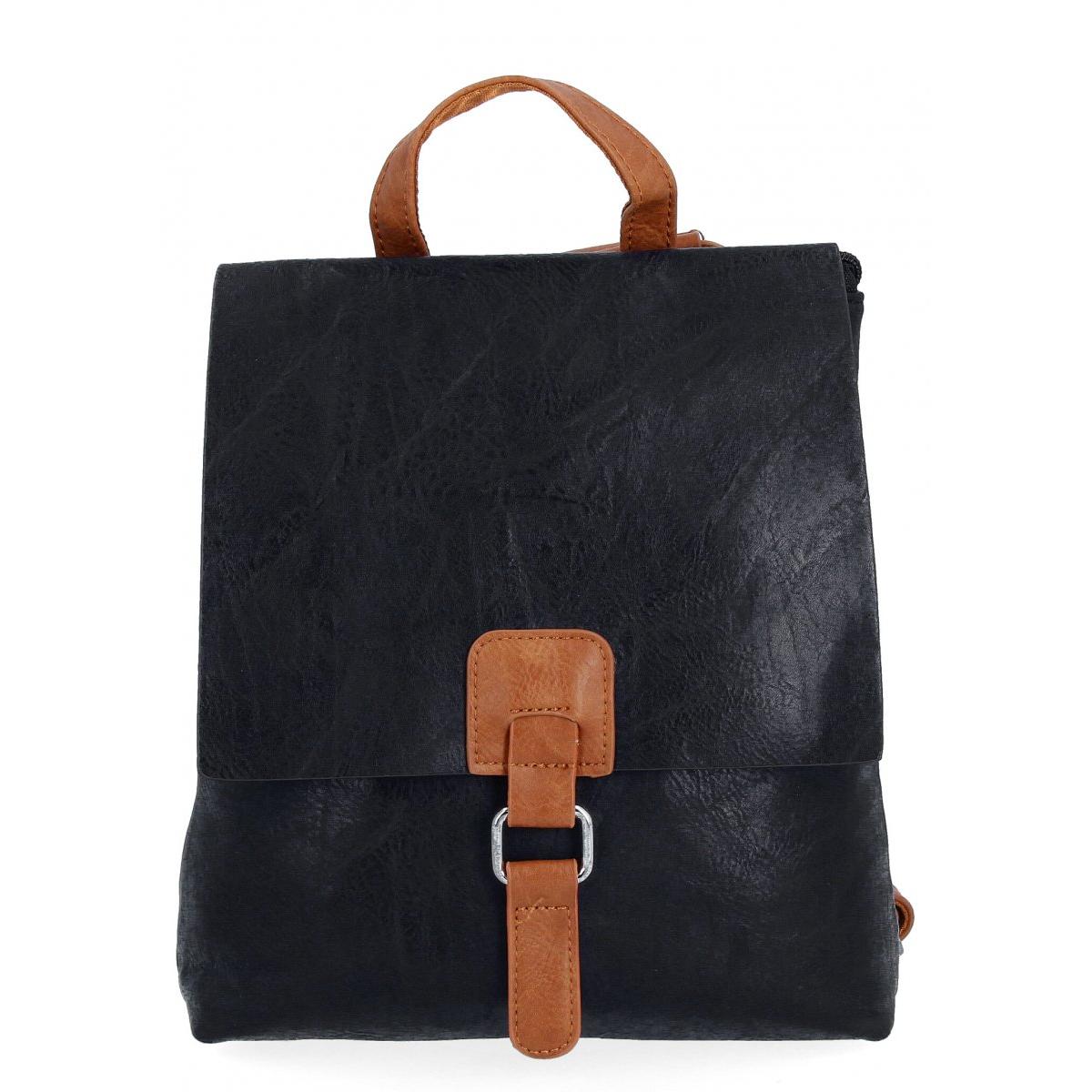 Stylish Vintage Women's Backpack by Herisson 1202B419 Black