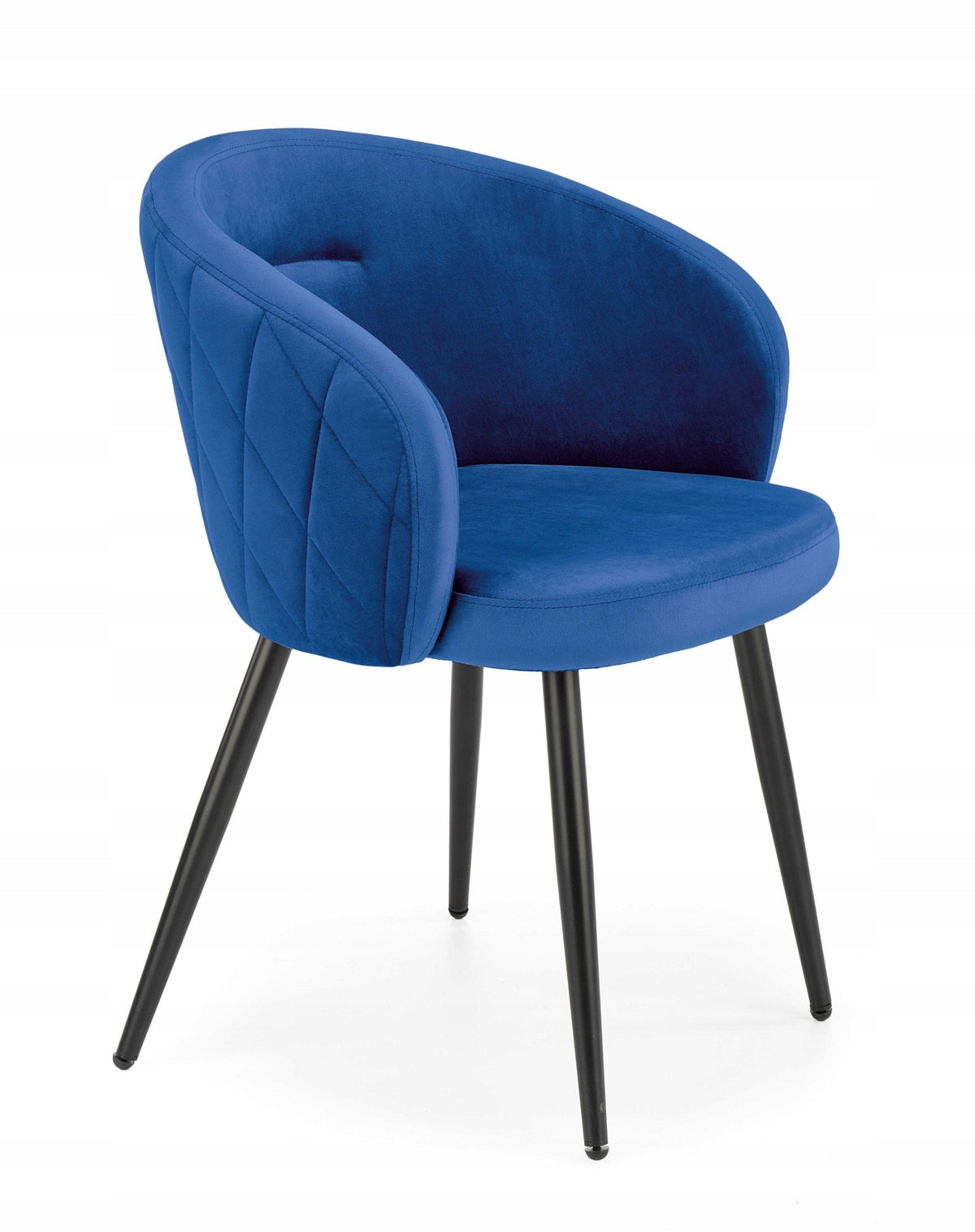 Stylish chair K430 navy blue living room, dining room