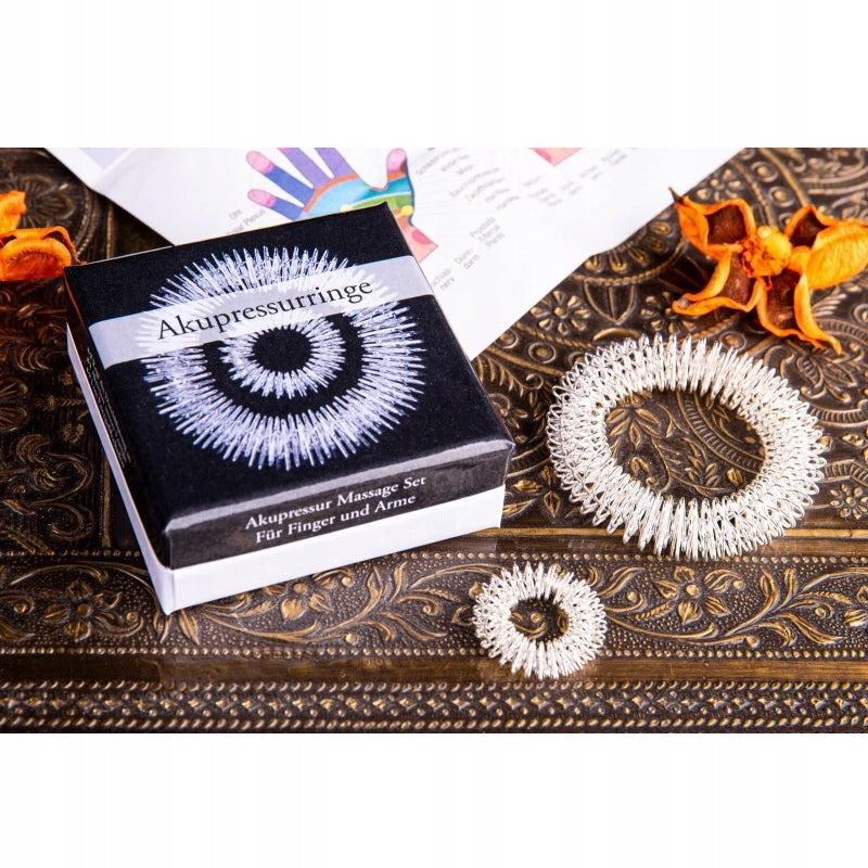 Su-jok set of hand massage rings acupressure Kind manual