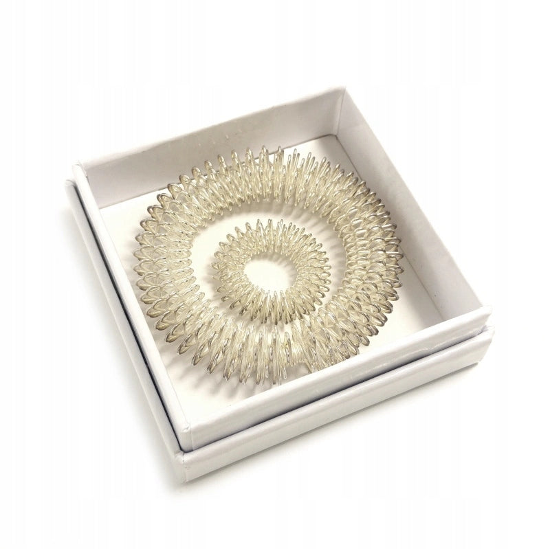 Su-jok set of hand massage rings acupressure