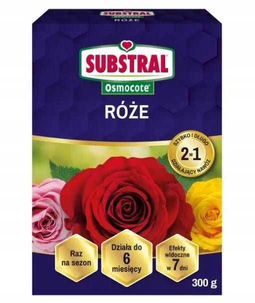 Substral Long-acting multicomponent rose fertilizer Osmocote 2in1 300 g