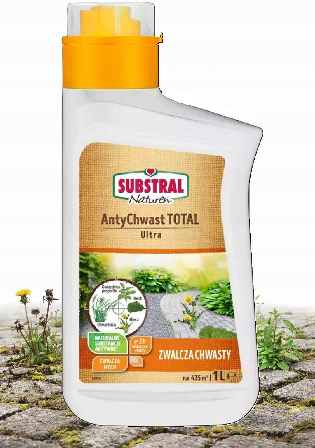 Substral Naturen Anti-Weed Total Ultra 1L spray weeds, glyphosate free