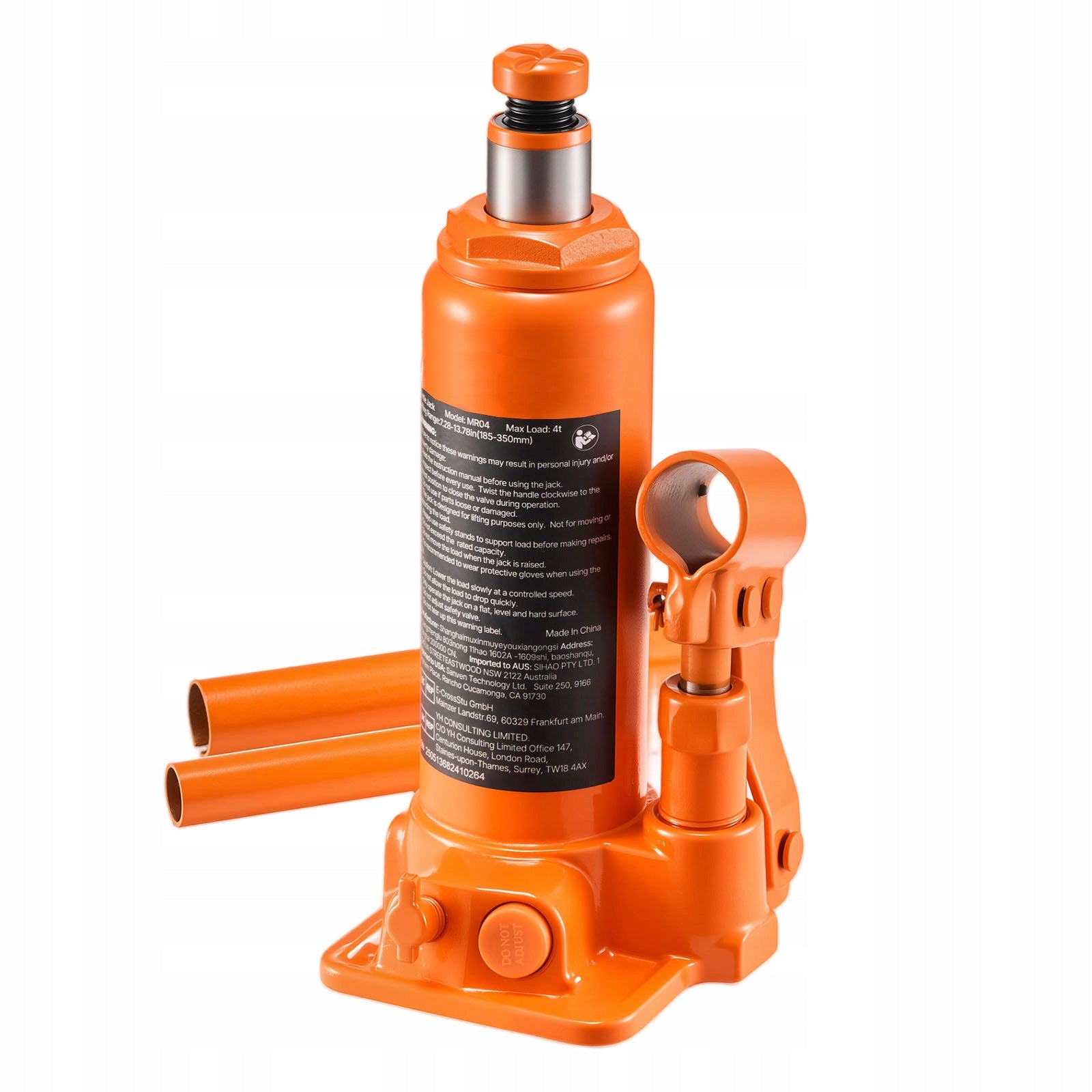 SucceBuy Bottle Lifter 4T 18,5-35CM Effortless Operation Safe Minimum lifting height 185 mm