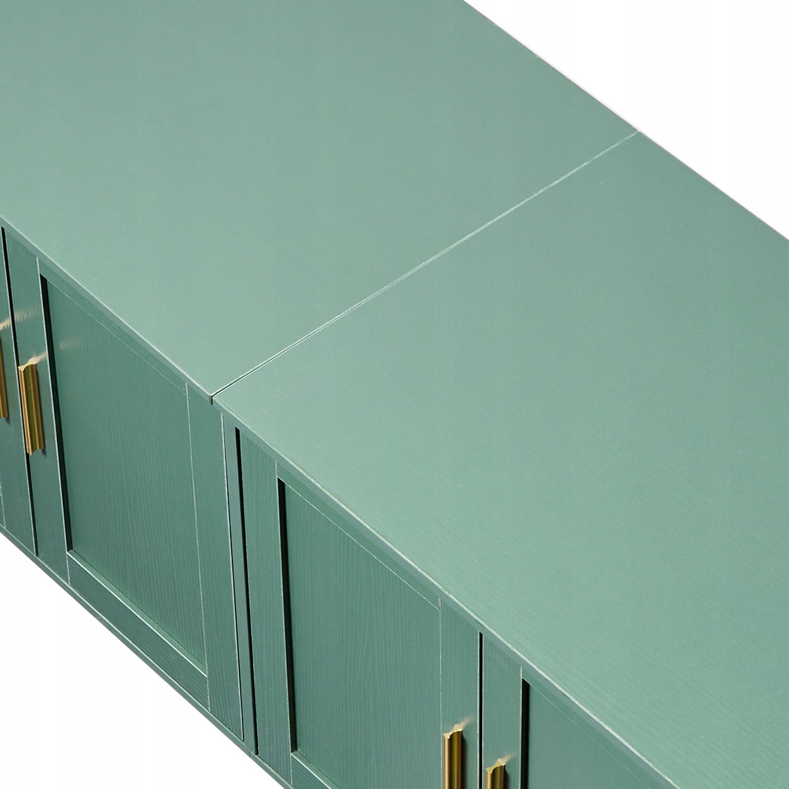 SucceBuy Cat Cuvette Cabinet Wooden 120x45x50CM Green Length 120 cm