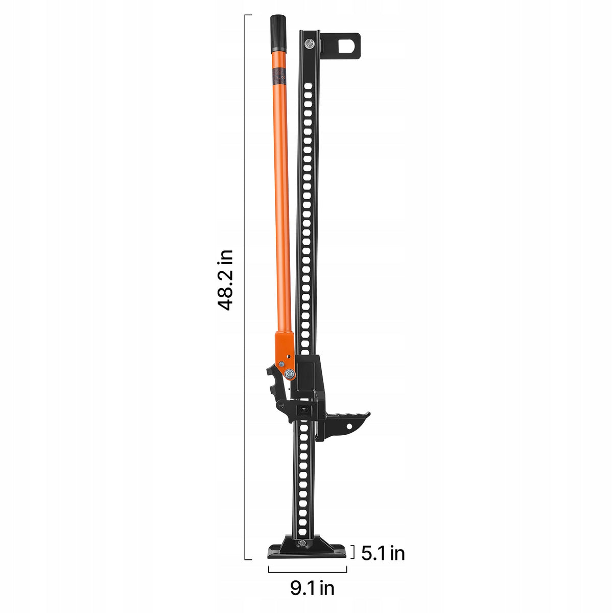 SucceBuy Farm Lift 3,18T 13-107,9CM With Manual Operation Design Maximum lifting height 1079 mm