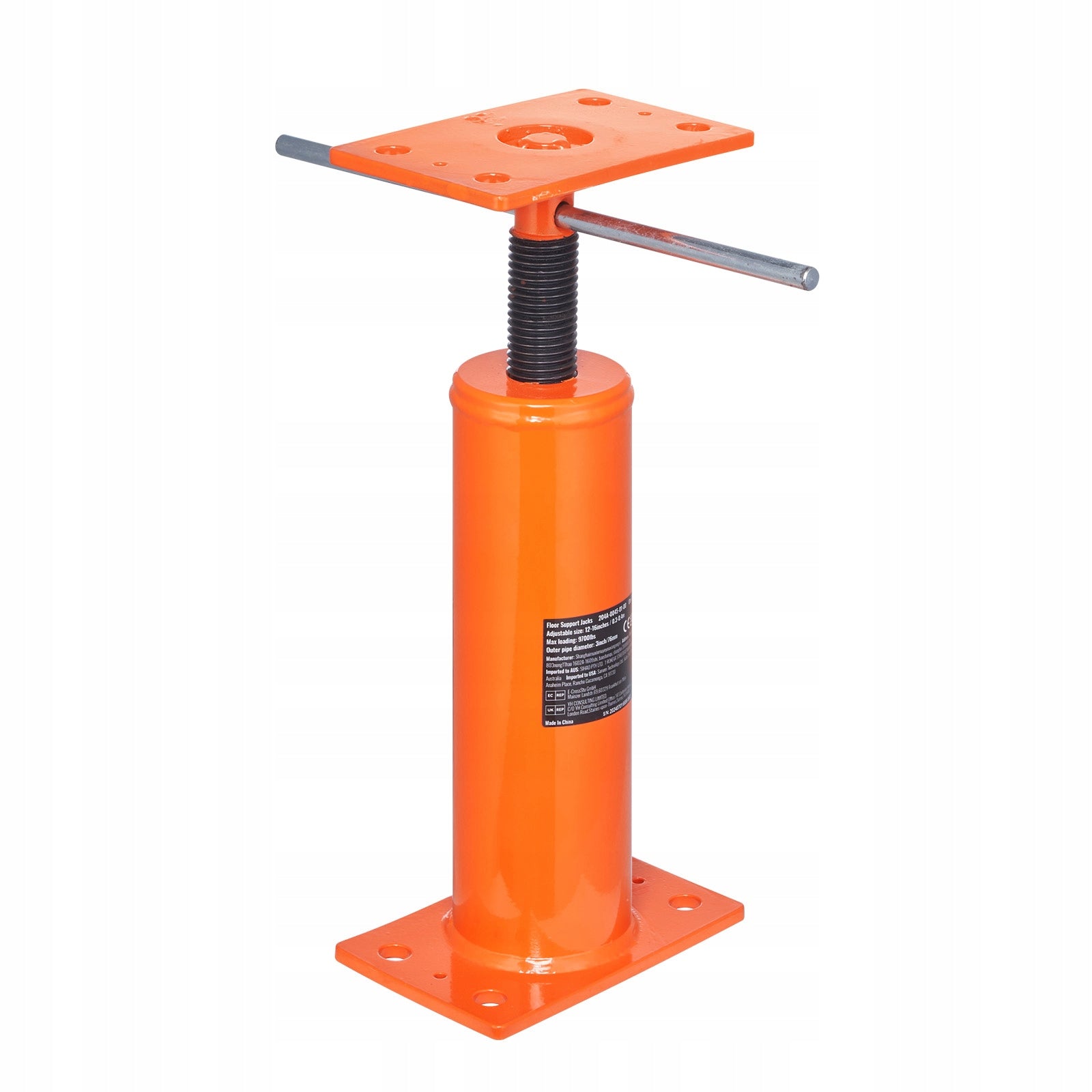 SucceBuy Floor Lift Max Load Capacity 4399,85KG Durable Steel