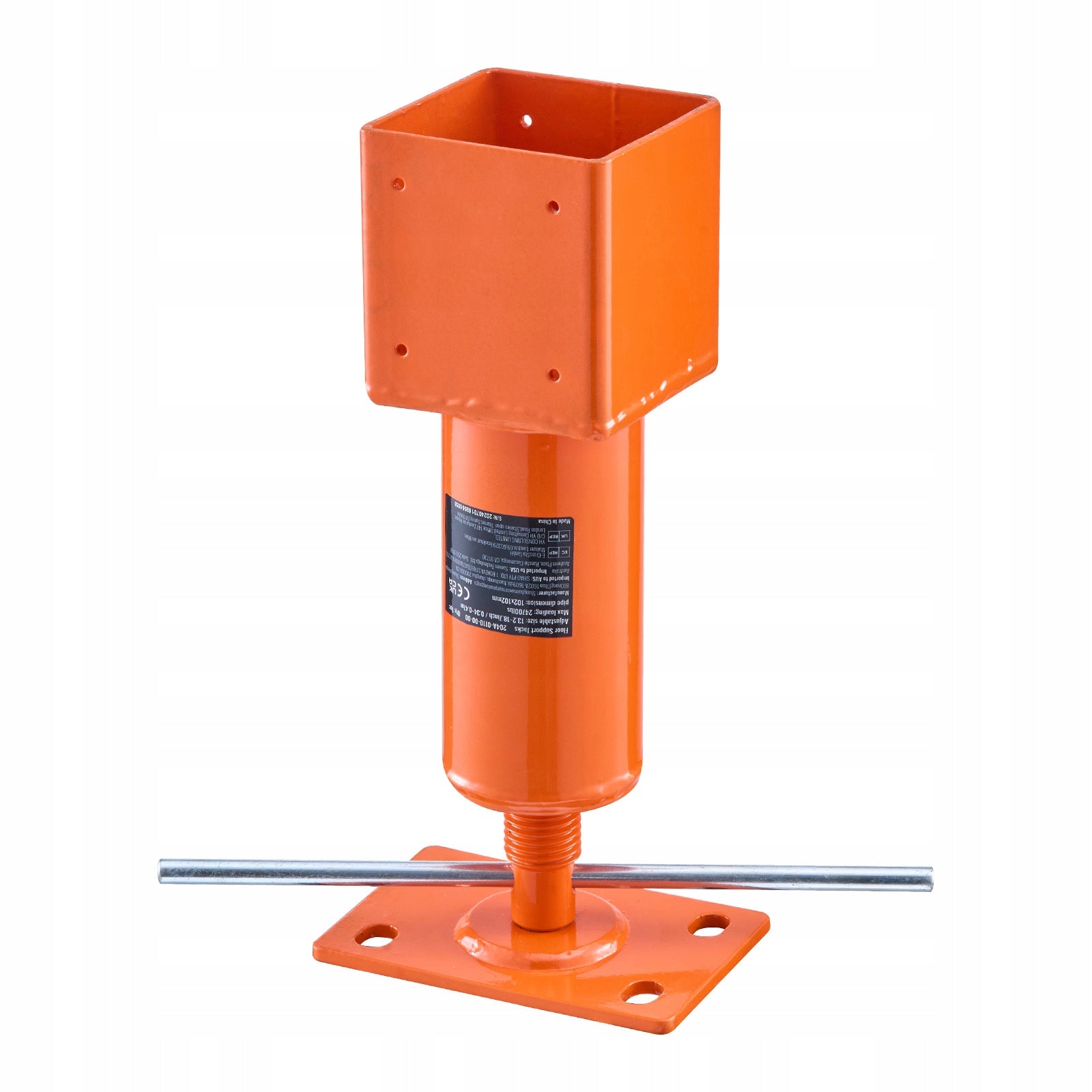 SucceBuy Height Adjustable Floor Lift Max Load Capacity 11203,73KG Minimum lifting height 335 mm