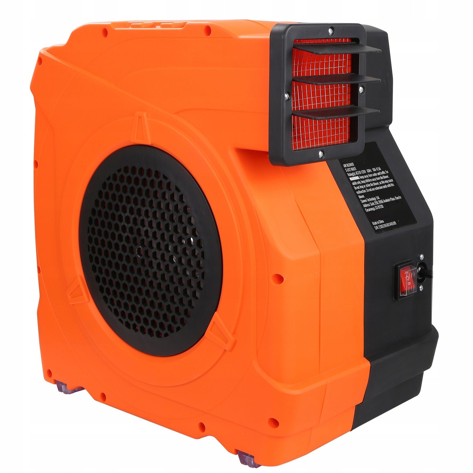 SucceBuy Inflatable Blower 3100 RPM 1100W 770 M³/H IP24 2 Gear
