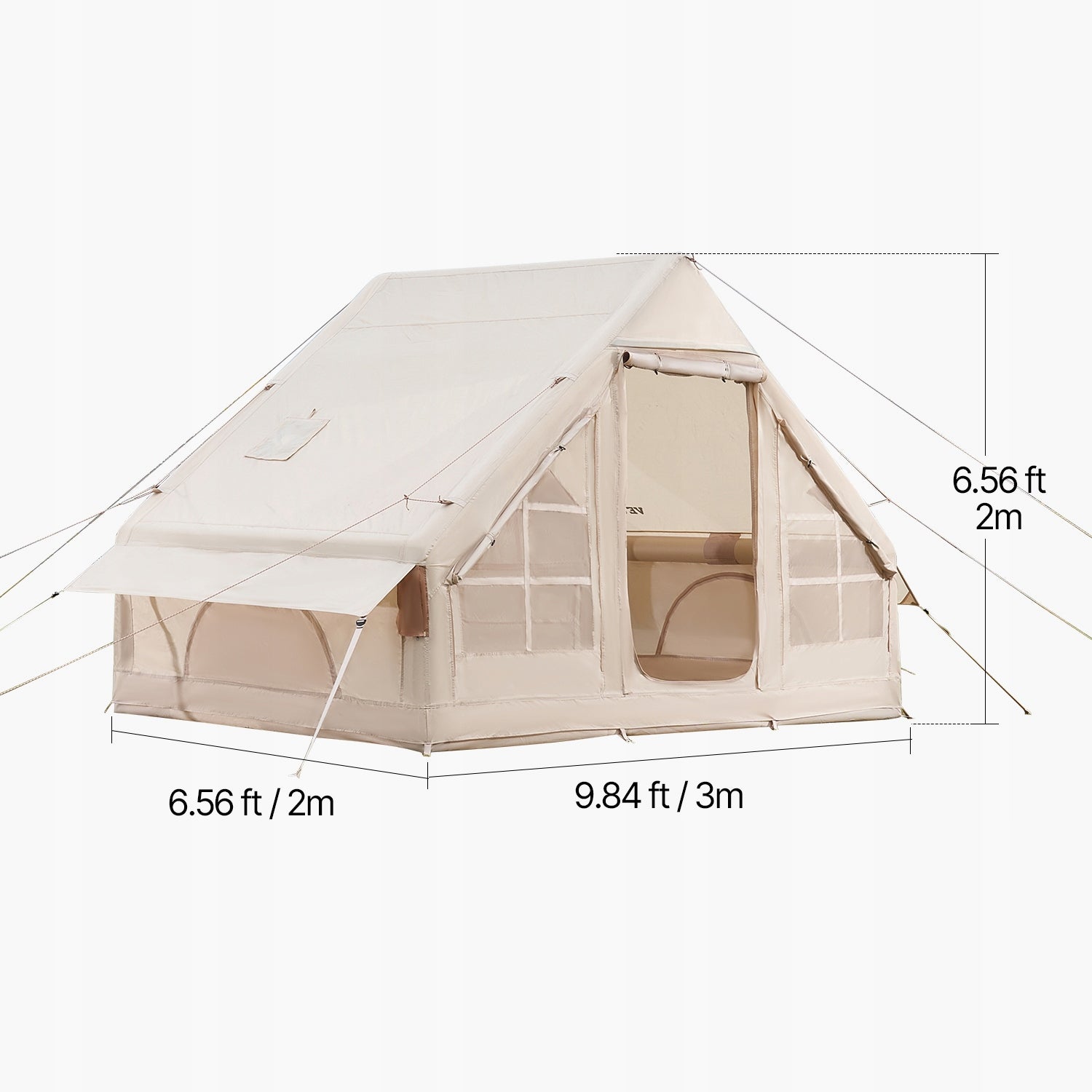 SucceBuy Inflatable Tent With Pump 3x2x2MOd 3 To 5 People With Oxford Fabric Manufacturer code KJZP321MCQWZ