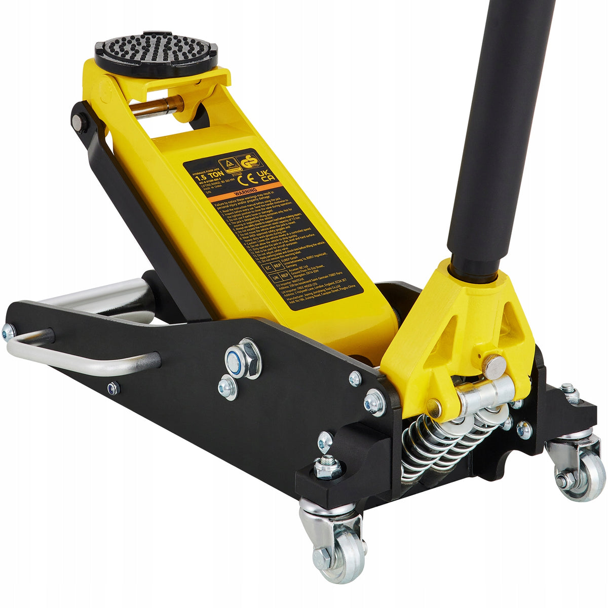 SucceBuy Low Profile Floor Lift 585x250x137MM Aluminium + Steel Minimum lifting height 80 mm