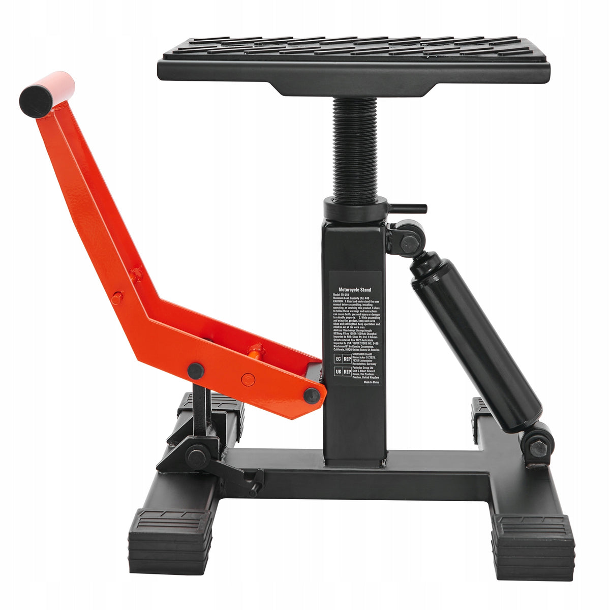 SucceBuy Motorcycle Lifter 200KG 255-460MM Height Adjustment 0-120MM
