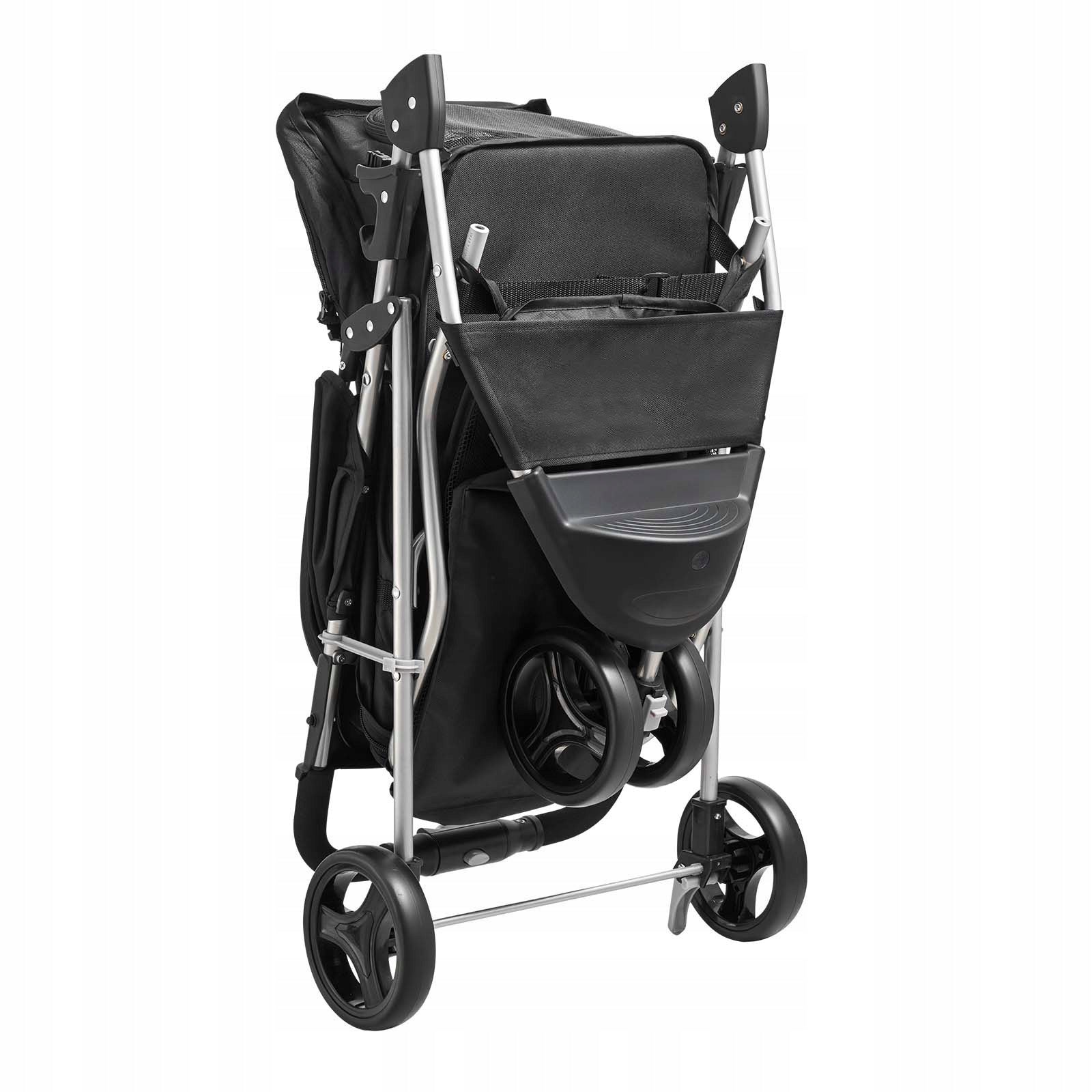 SucceBuy Pet Stroller Weight 35 Pounds Tricycle with Network Windows Size multipurpose