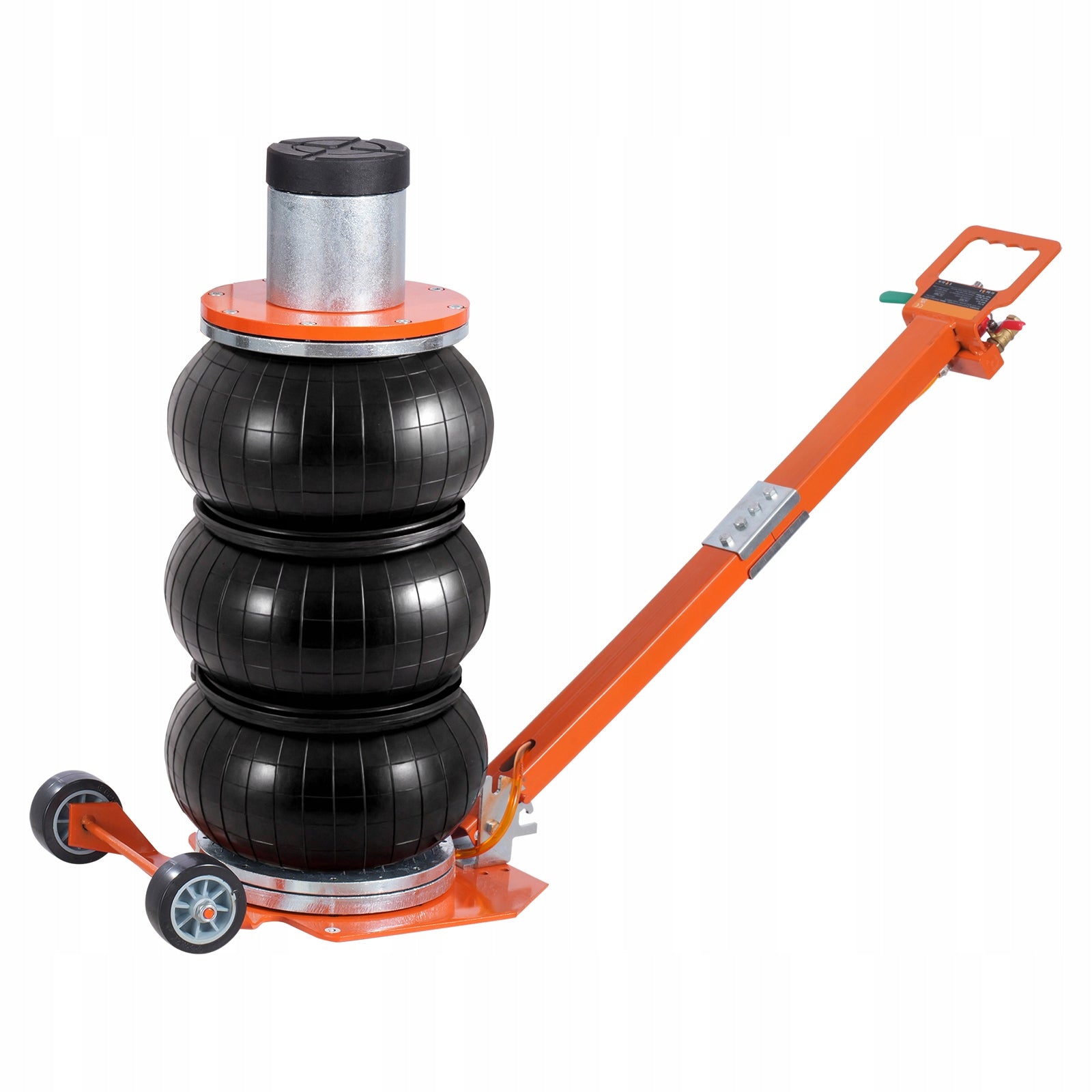 SucceBuy Pneumatic Lift Black Load Capacity 3T With Angle Adjustment Handle Minimum lifting height 140 mm