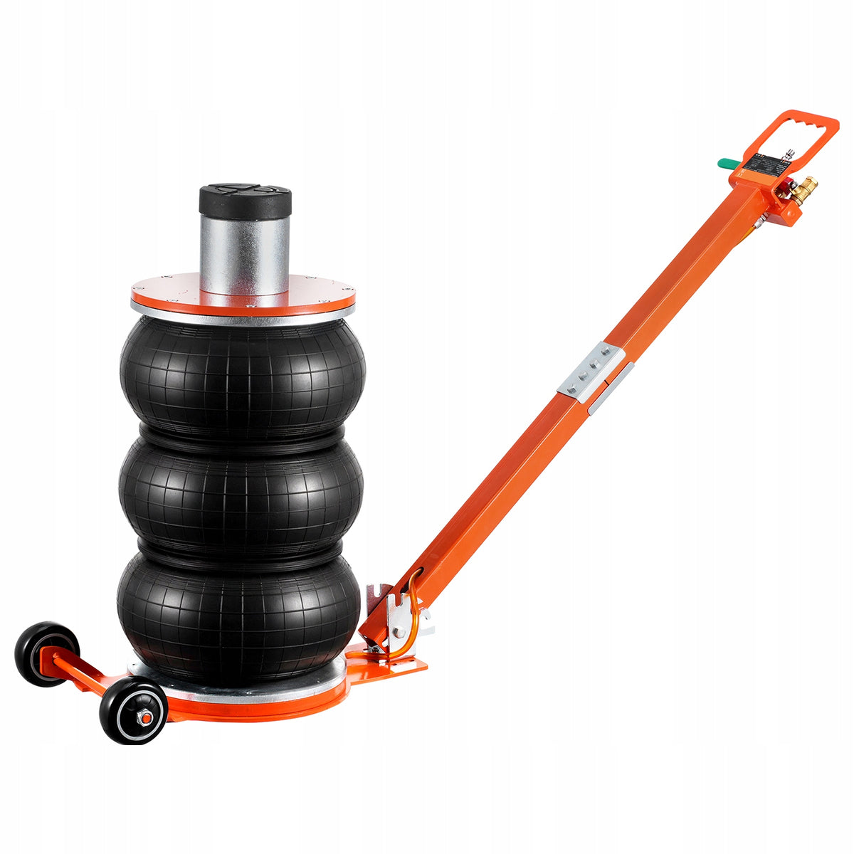 SucceBuy Pneumatic Lift Black Load Capacity 5T With Adjustable Long Handle Minimum lifting height 140 mm