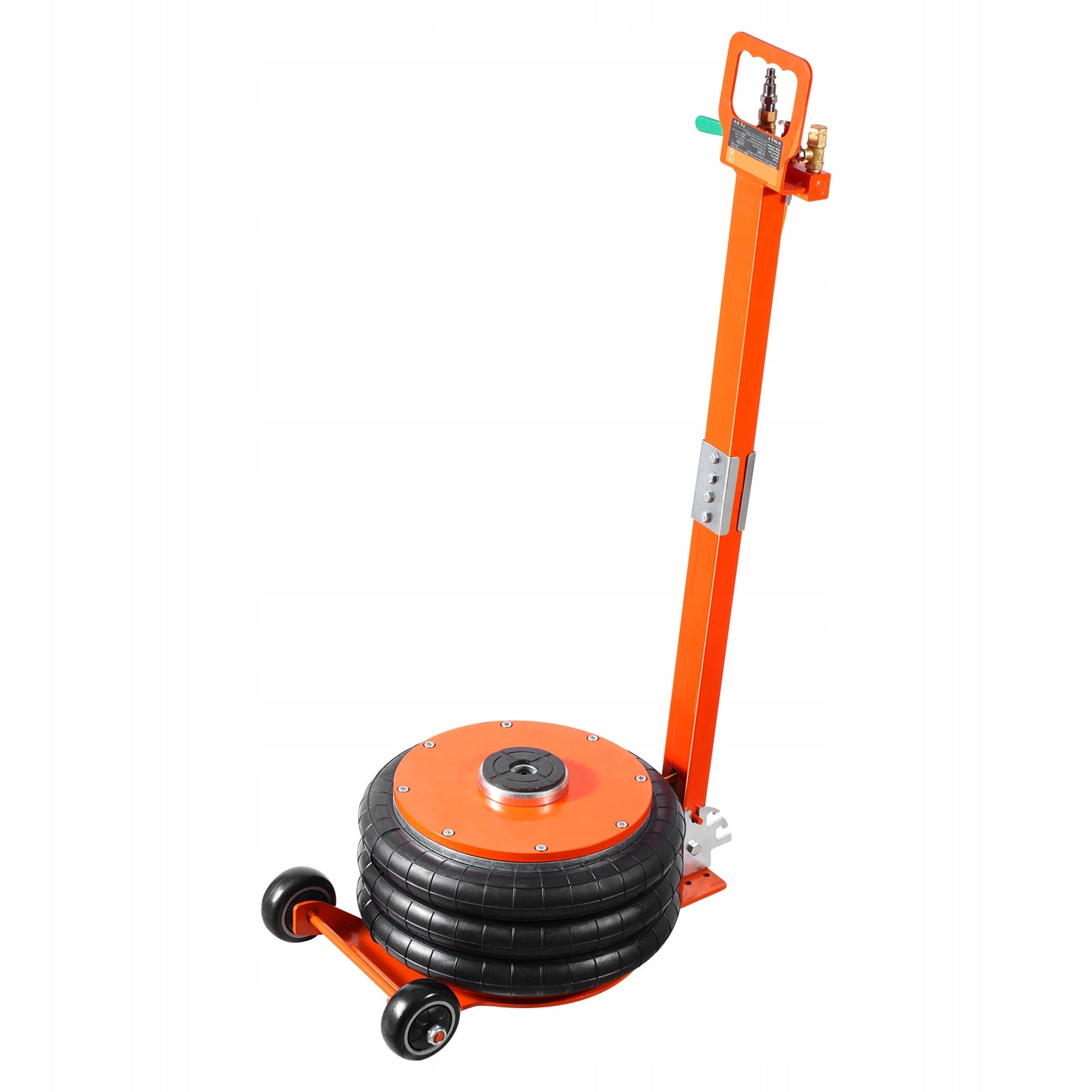 SucceBuy Pneumatic Lift Black Load Capacity 5T With Adjustable Long Handle