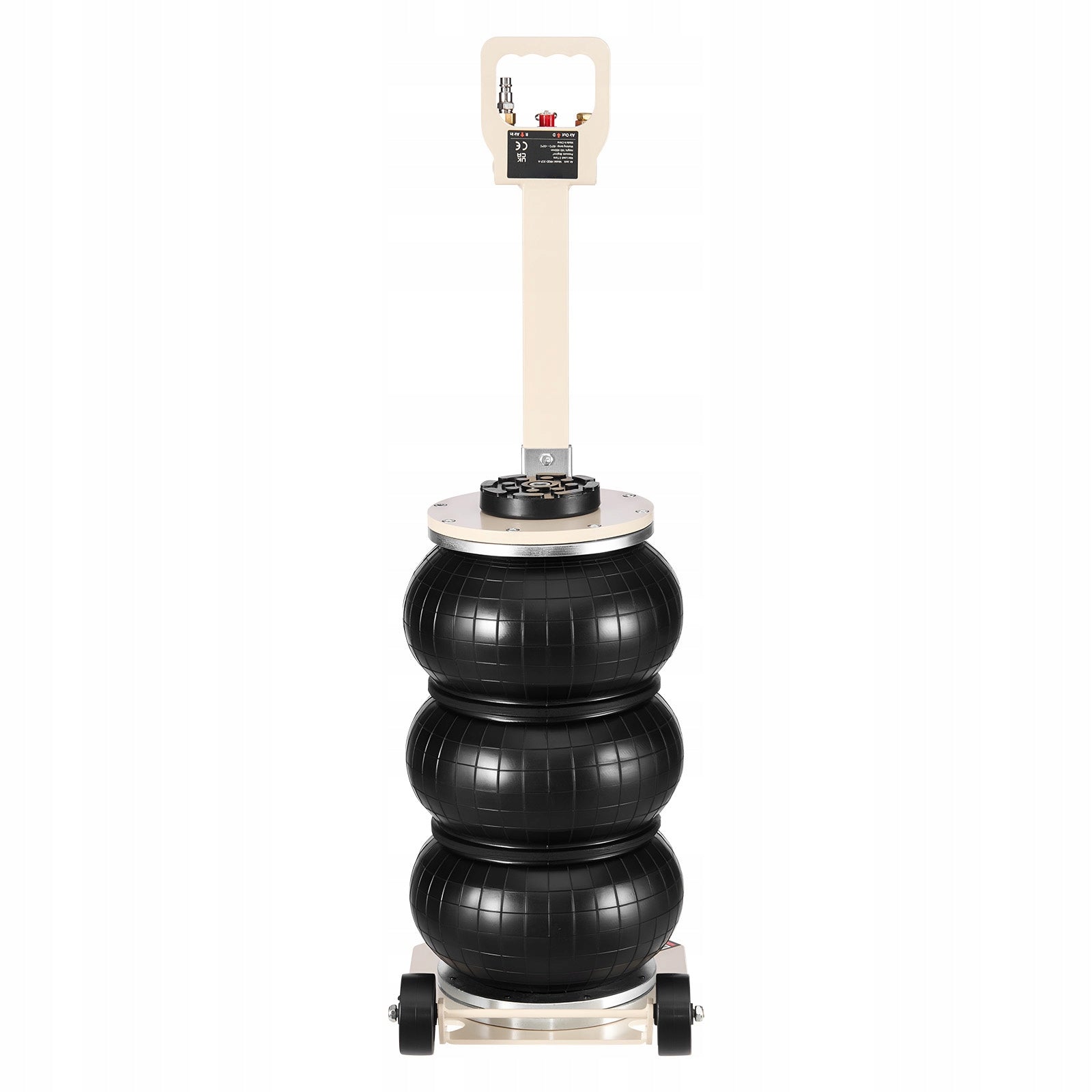 SucceBuy Pneumatic Lift Load Capacity 3T Lifting Height 14 to 45CM Minimum lifting height 140 mm