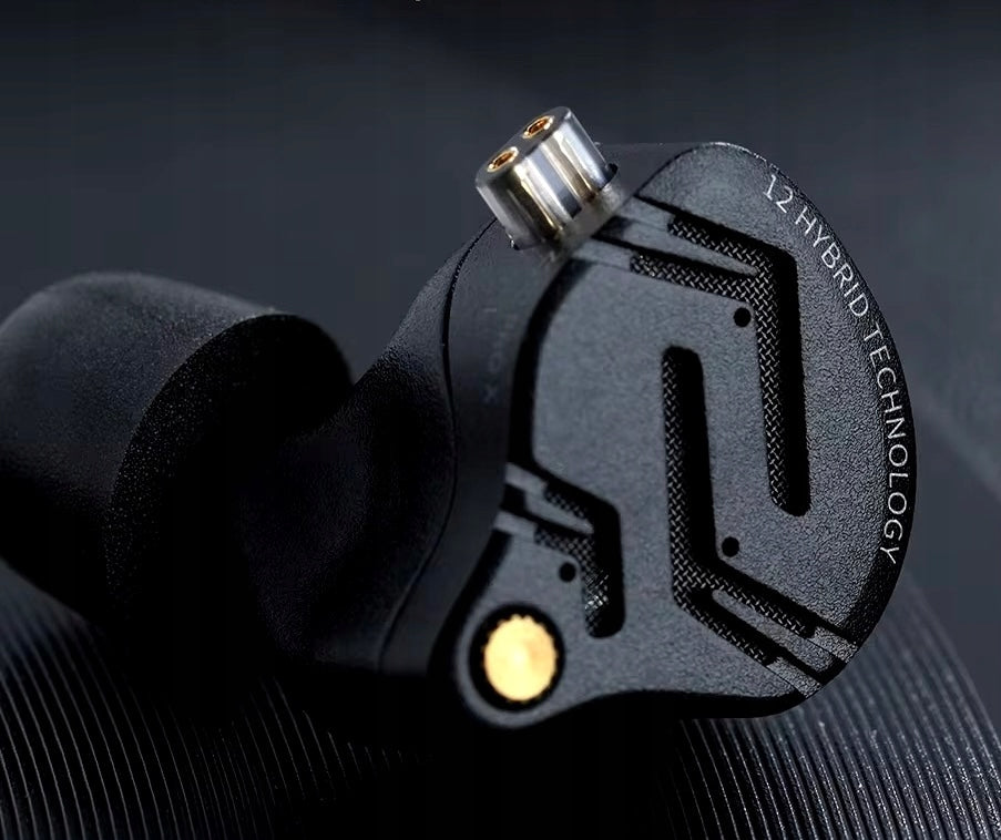 Słuchawki przewodowe dokanałowe KZ ZS12 PRO X czarne Brand KZ