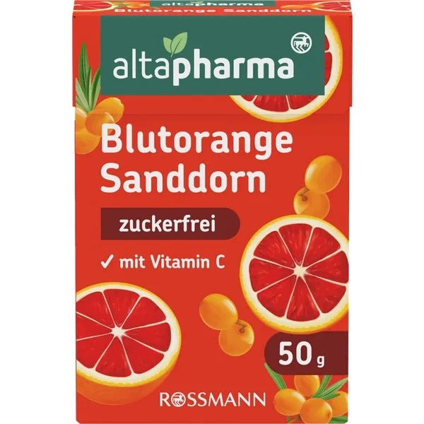 Suction Candy Red Orange Without Sugar Lozenges Without Gluten Vegetable