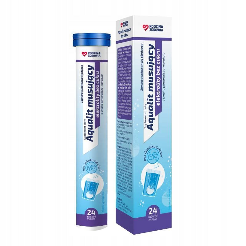 Sugar Free Sparkling Aqualite, 24 Effervescent Tablets