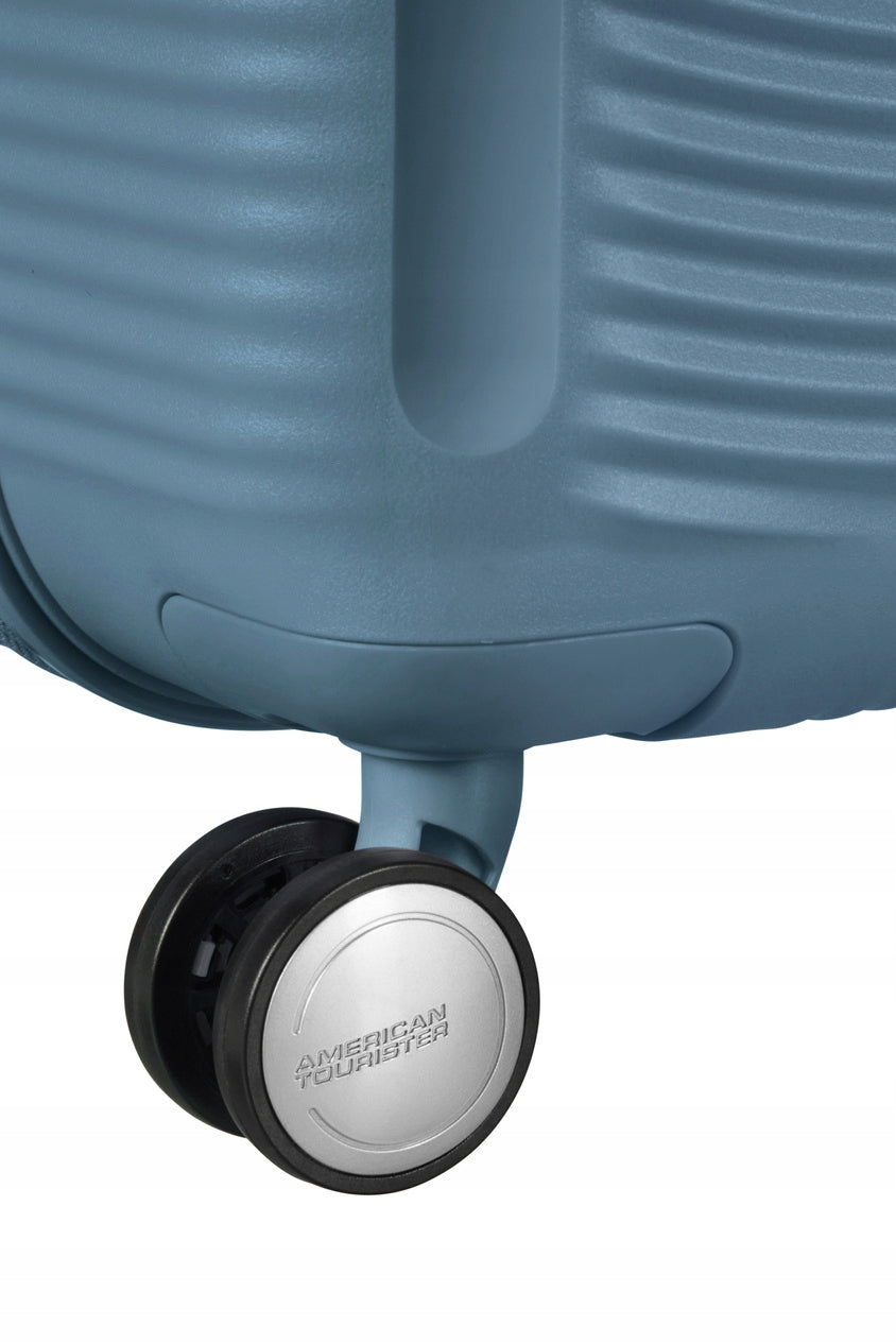 Suitcase American Tourister Soundbox 77cm enlarged blue Depth (shorter edge) 32 cm