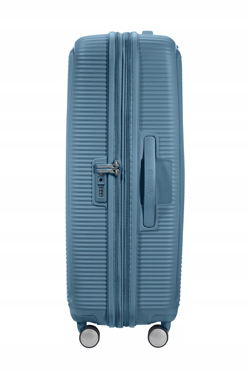 Suitcase American Tourister Soundbox 77cm enlarged blue Width (longer edge) 51 cm