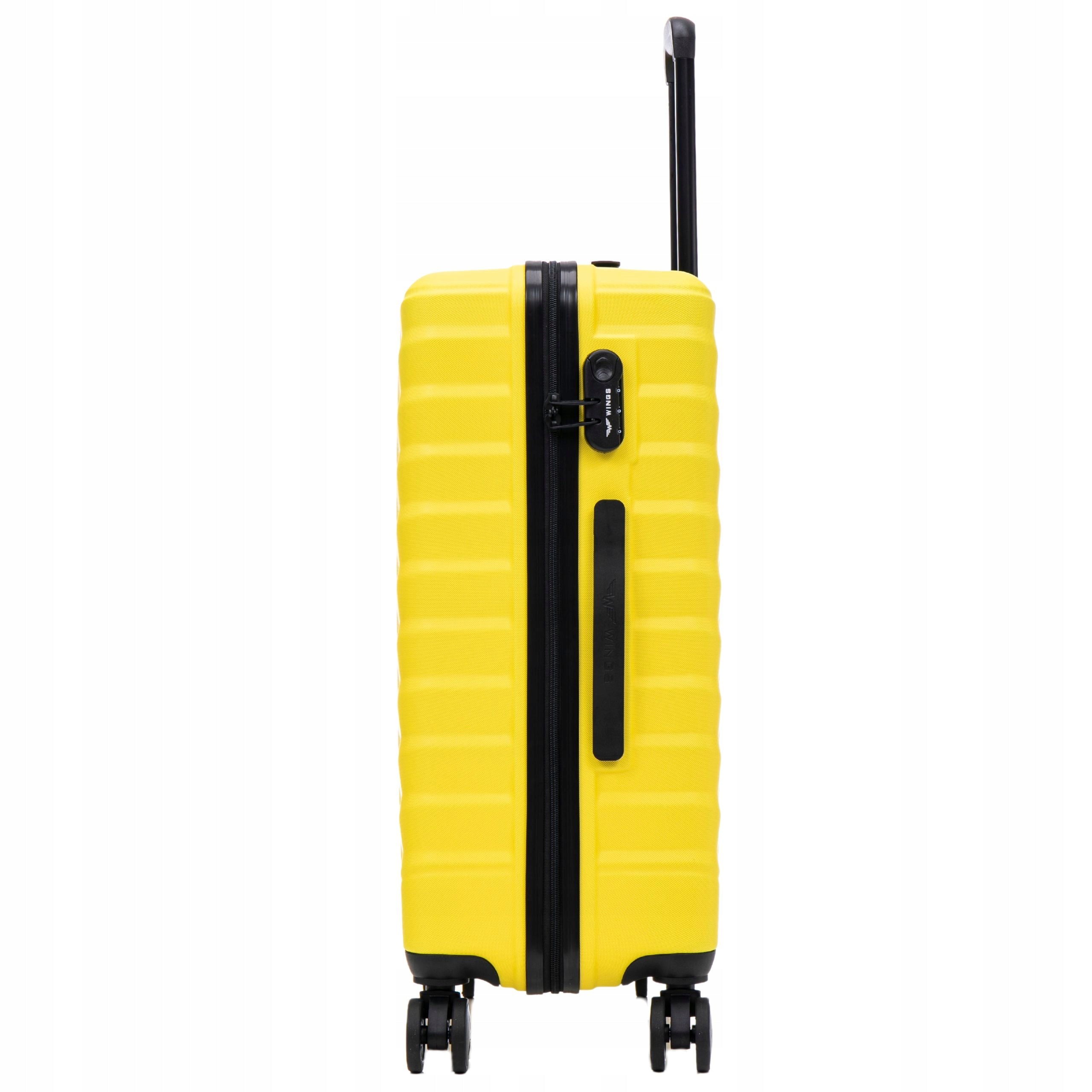 Suitcase SMALL cabin WINGS Travel luggage on 4 wheels with ABS hard Brand Wings