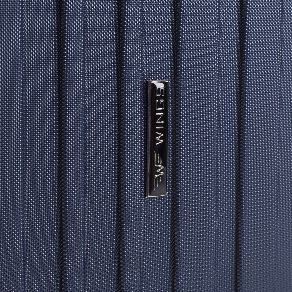 Suitcase WINGS luggage medium 24 hard ABS+ on wheels hard resistant Manufacturer code 2011 M DARK GREY